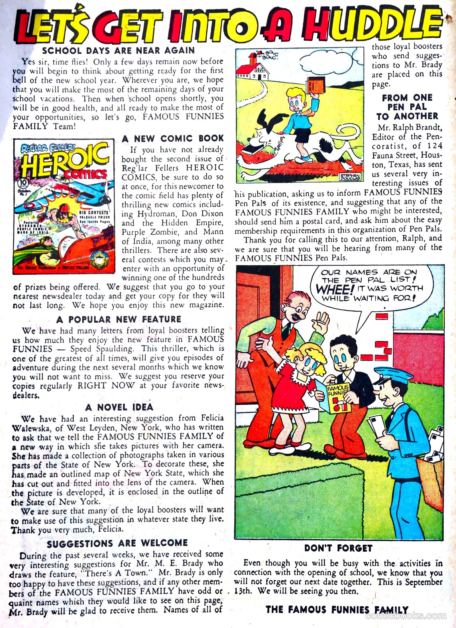 Famous Funnies #74 (1940) — page 10 of 62
