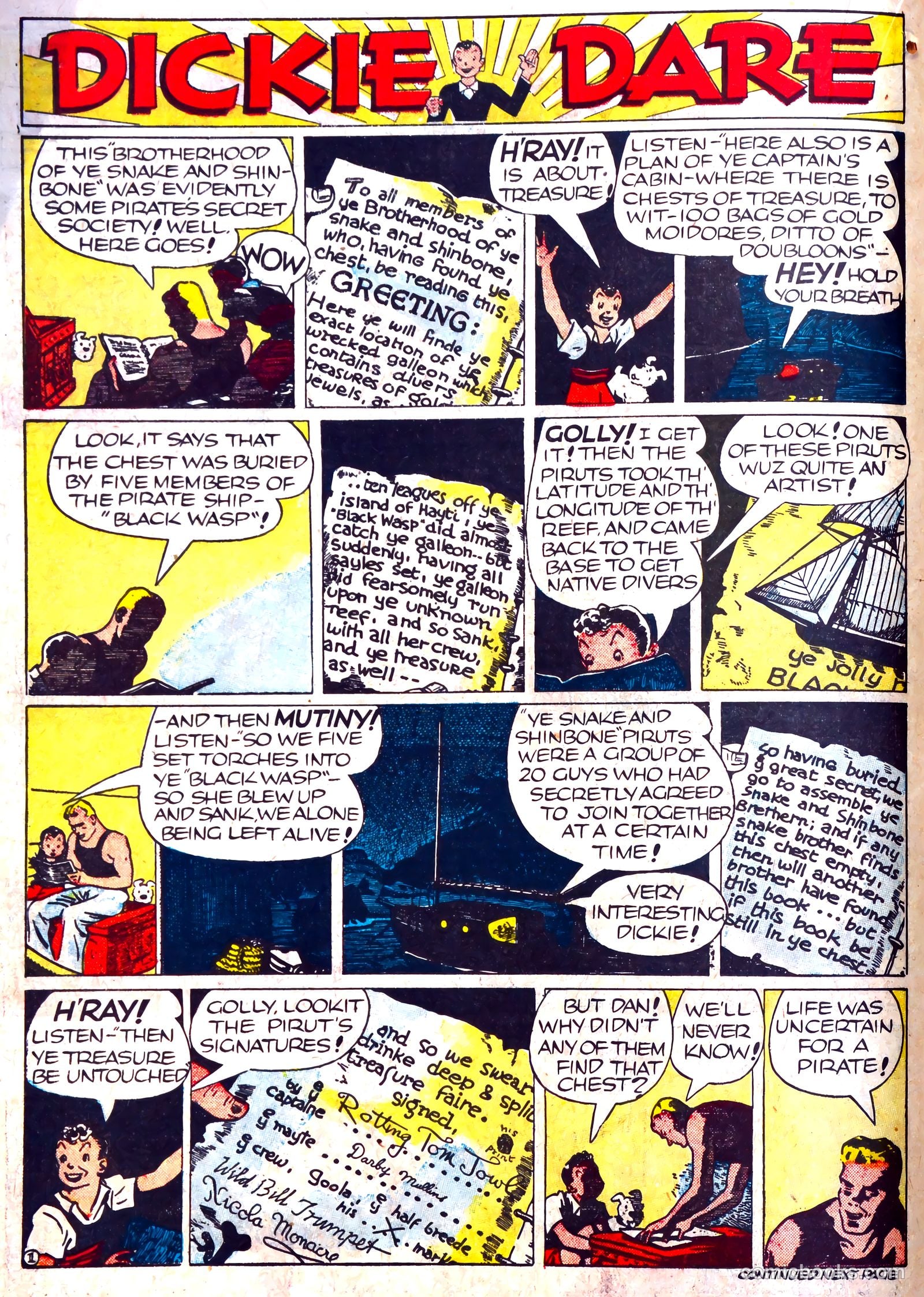 Famous Funnies #74 (1940) — page 22 of 62