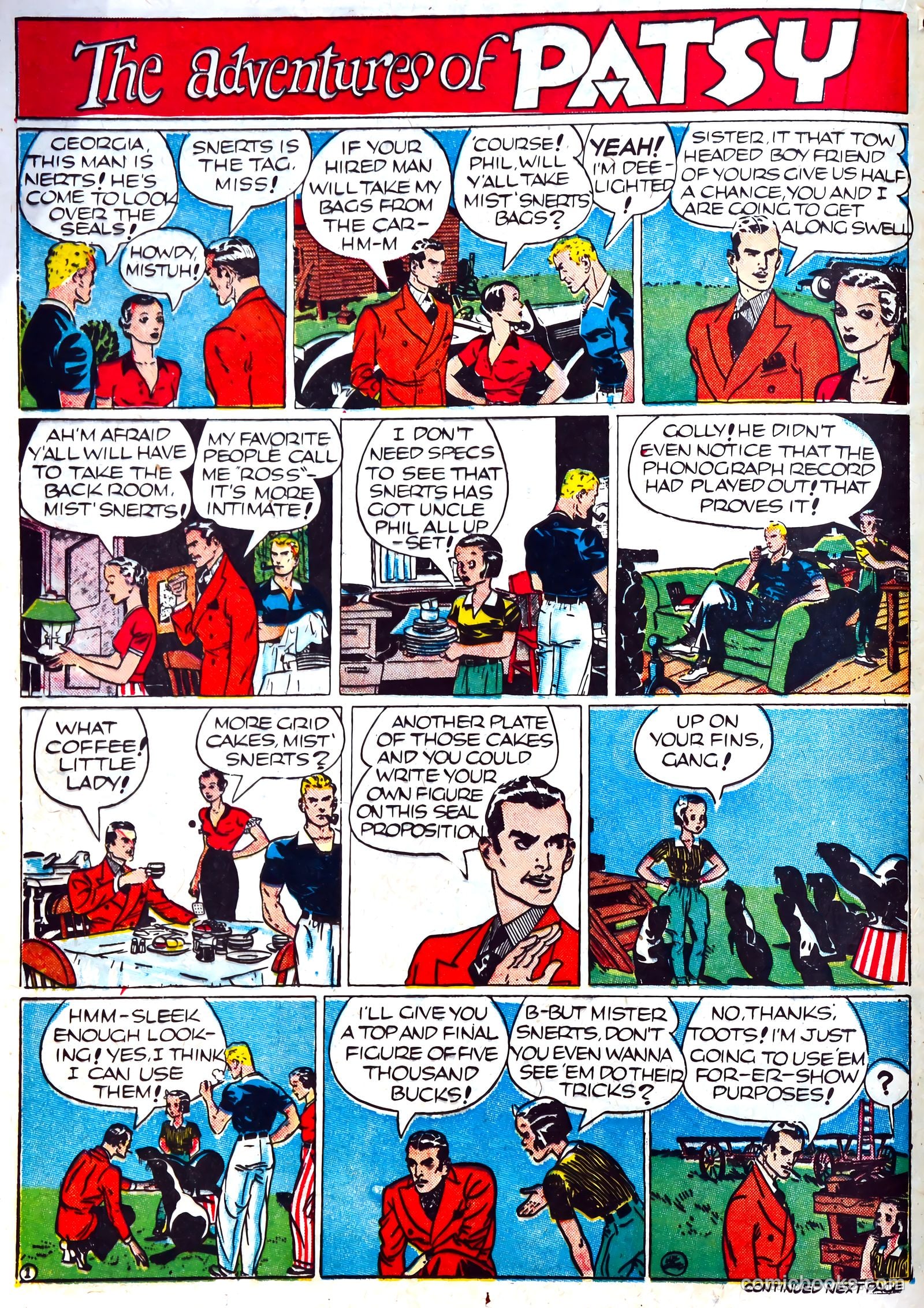 Famous Funnies #74 (1940) — page 26 of 62