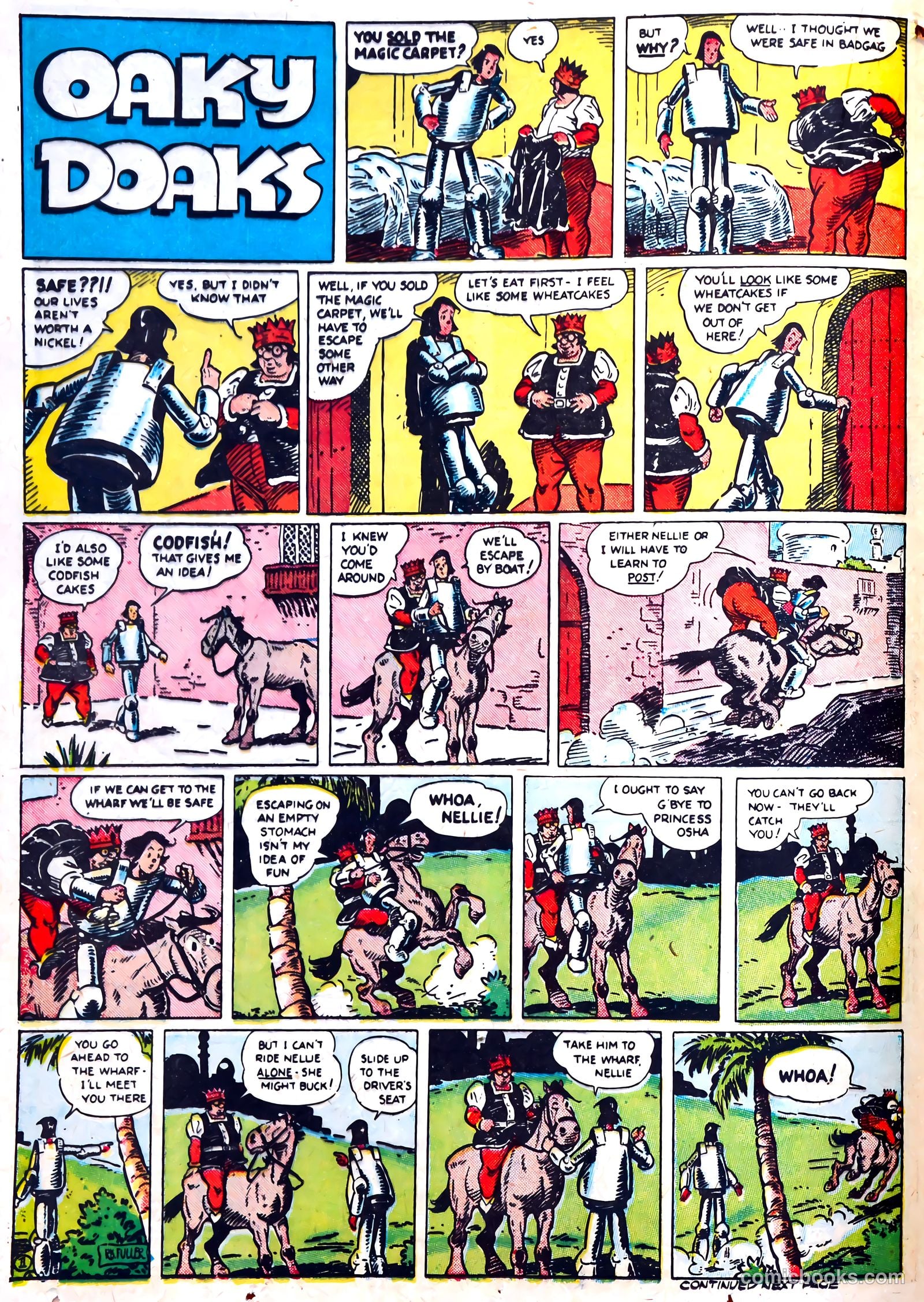 Famous Funnies #74 (1940) — page 33 of 62