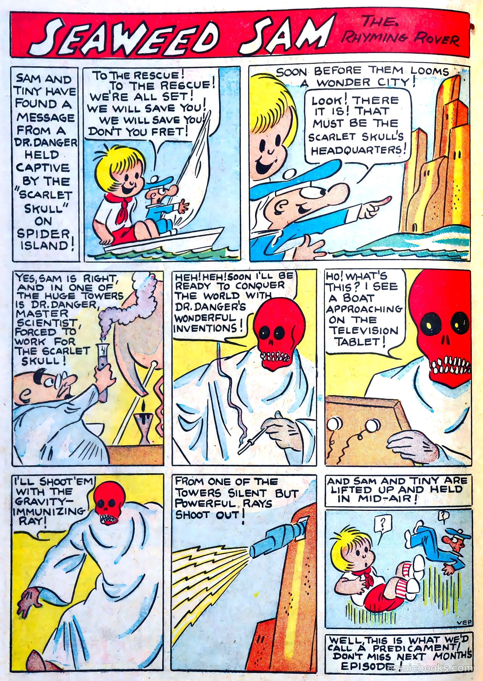 Famous Funnies #74 (1940) — page 37 of 62