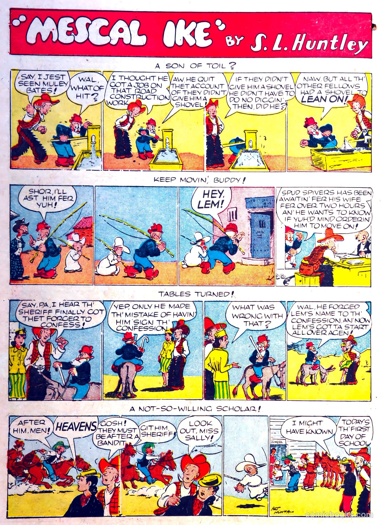 Famous Funnies #74 (1940) — page 51 of 62