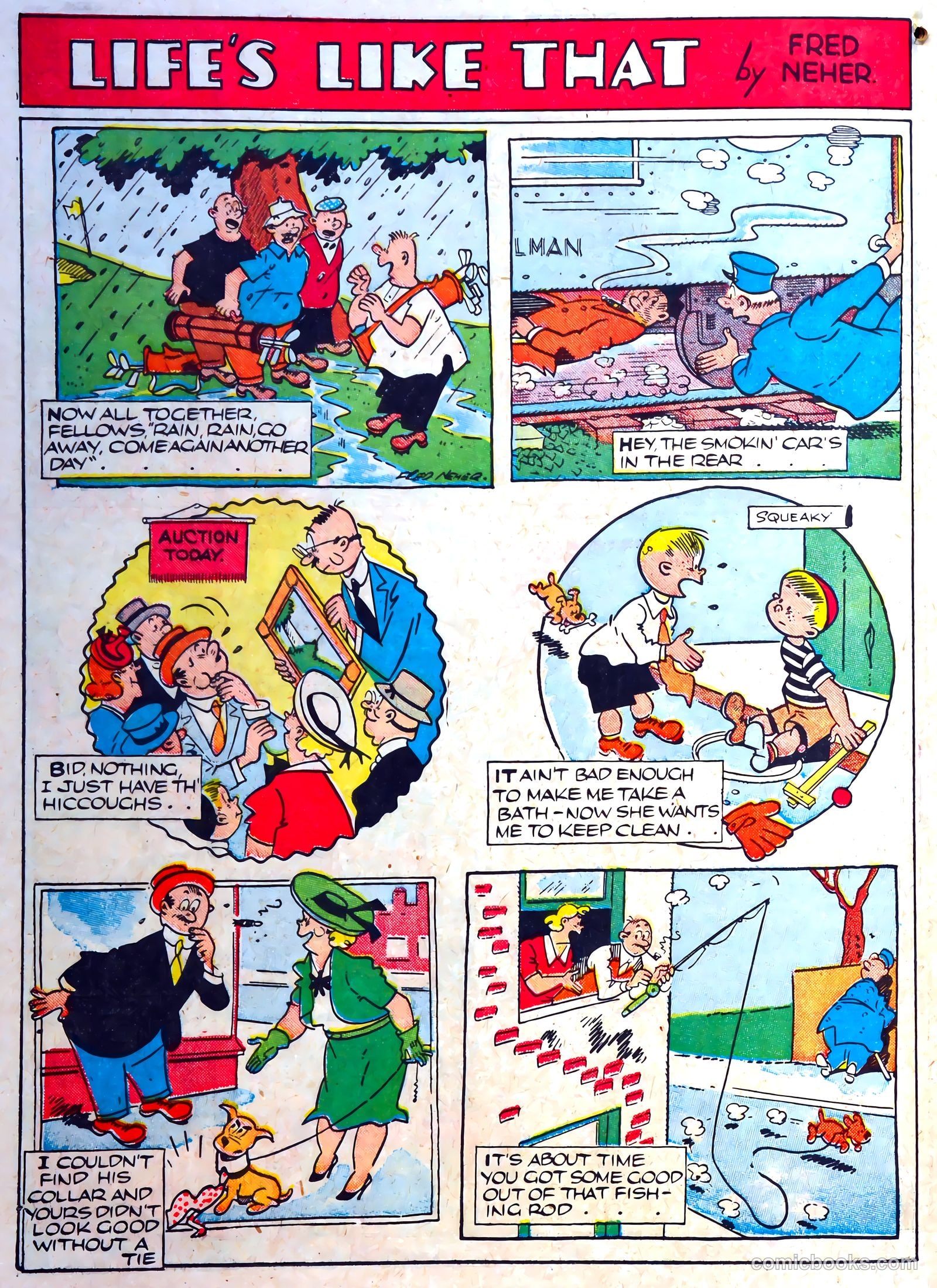 Famous Funnies #74 (1940) — page 53 of 62