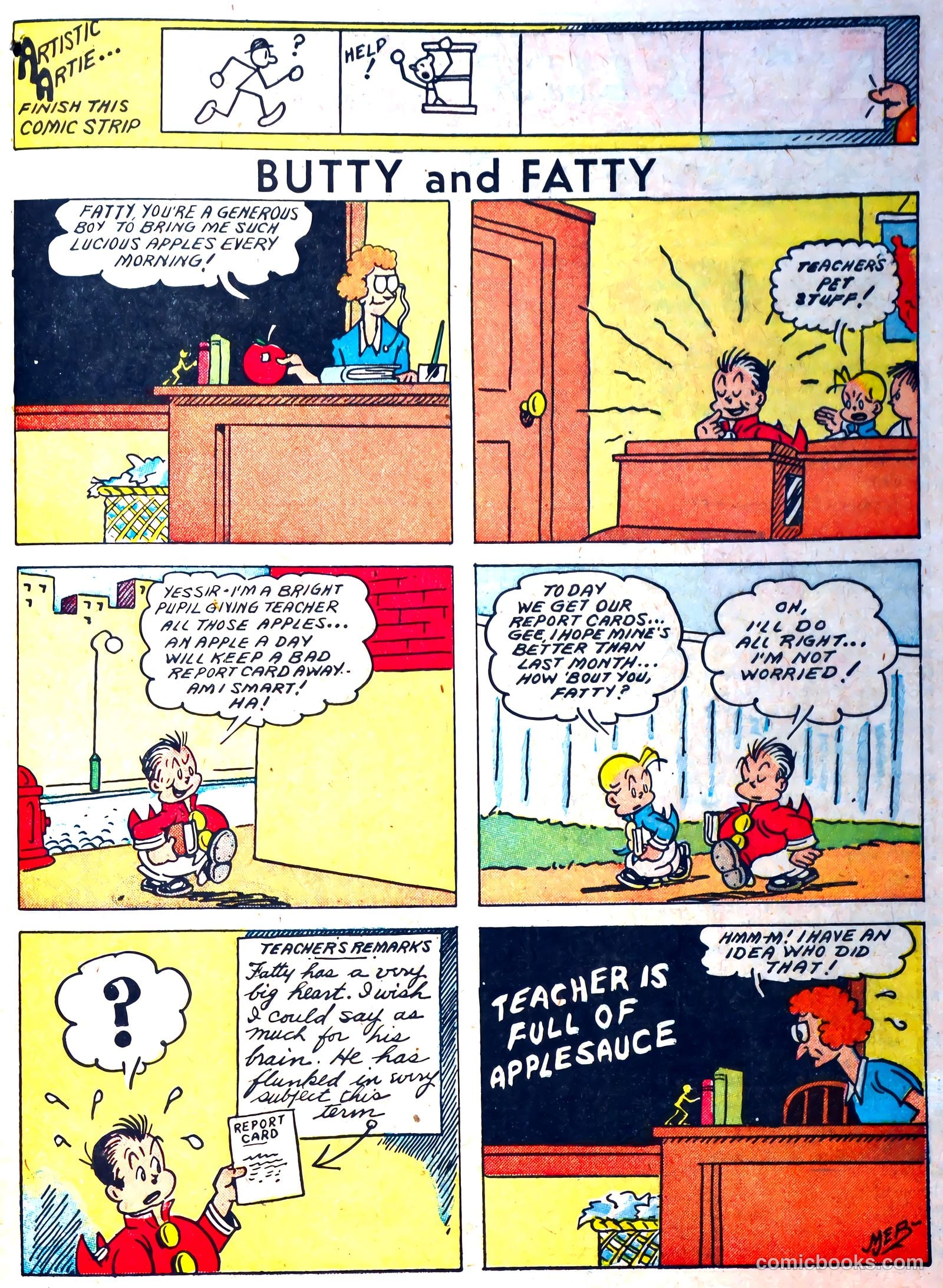 Famous Funnies #74 (1940) — page 54 of 62