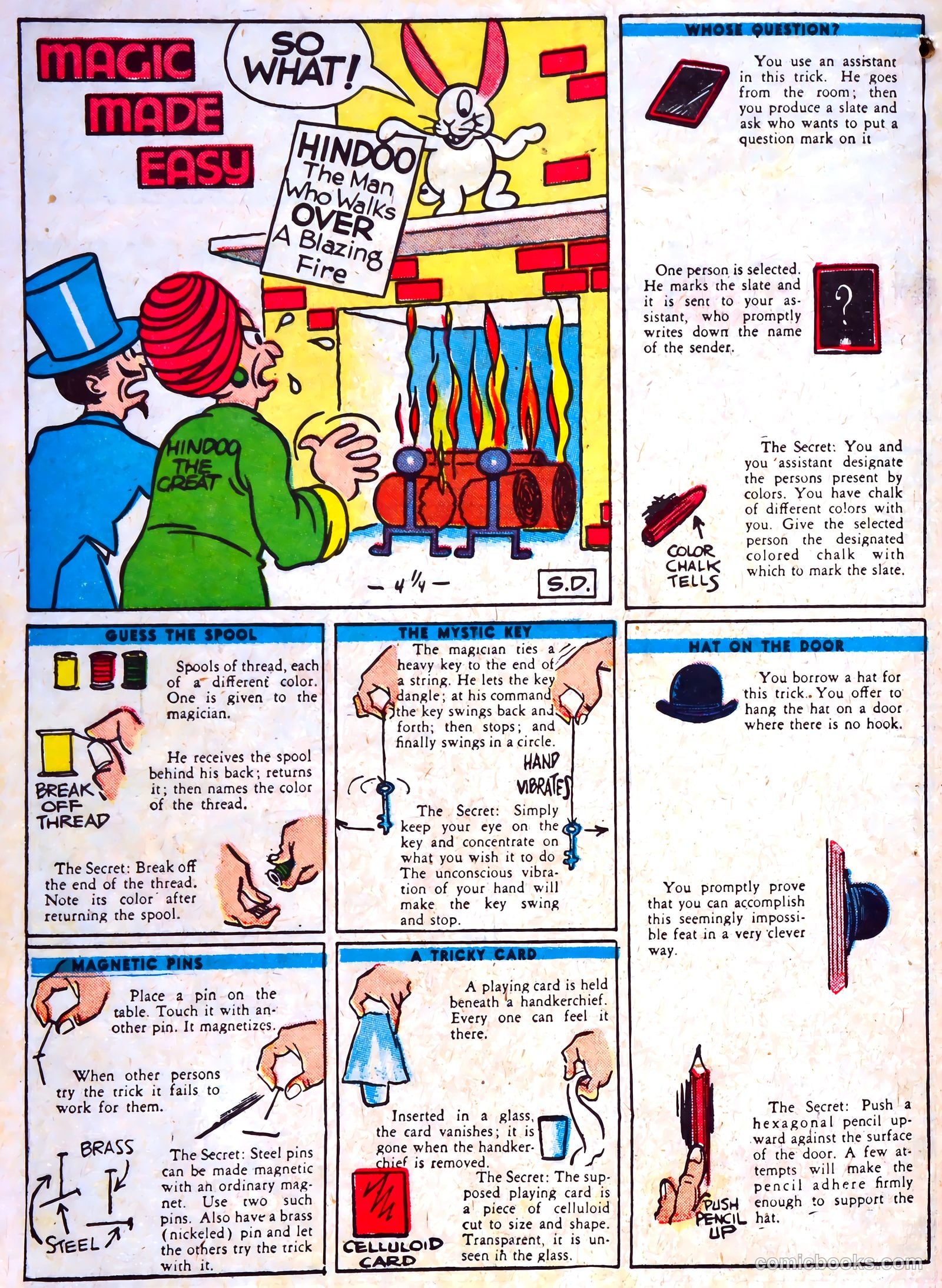 Famous Funnies #74 (1940) — page 60 of 62