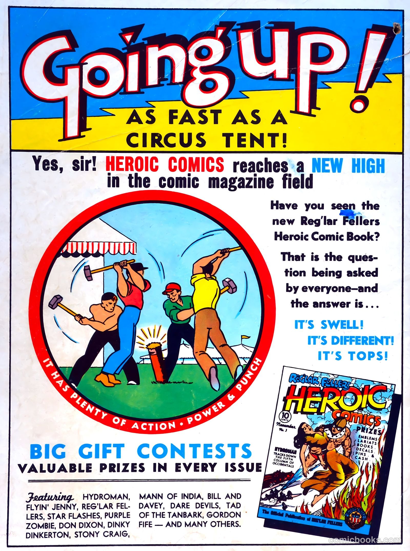 Famous Funnies #74 (1940) — page 62 of 62