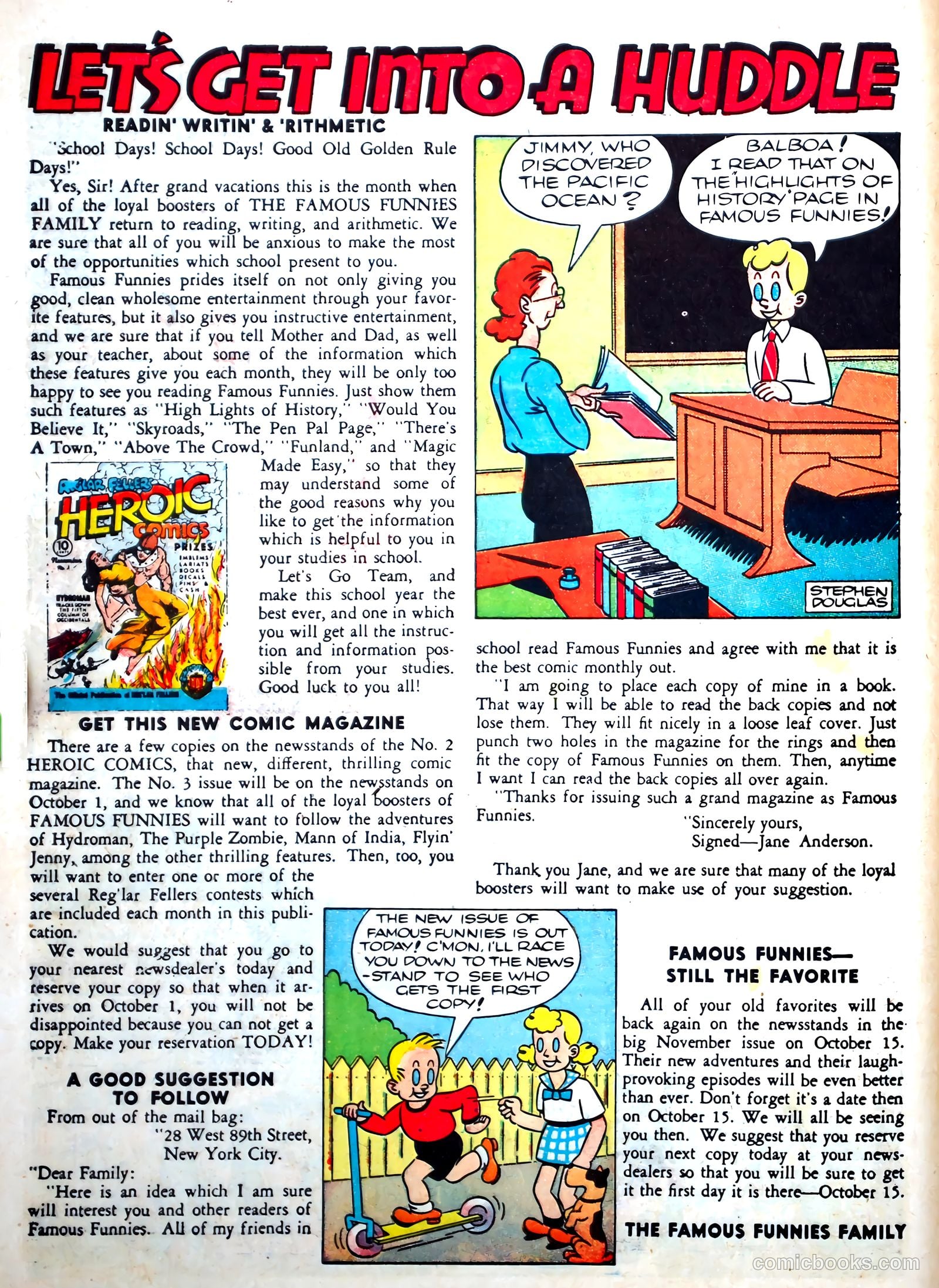 Famous Funnies #75 (1940) — page 10 of 62