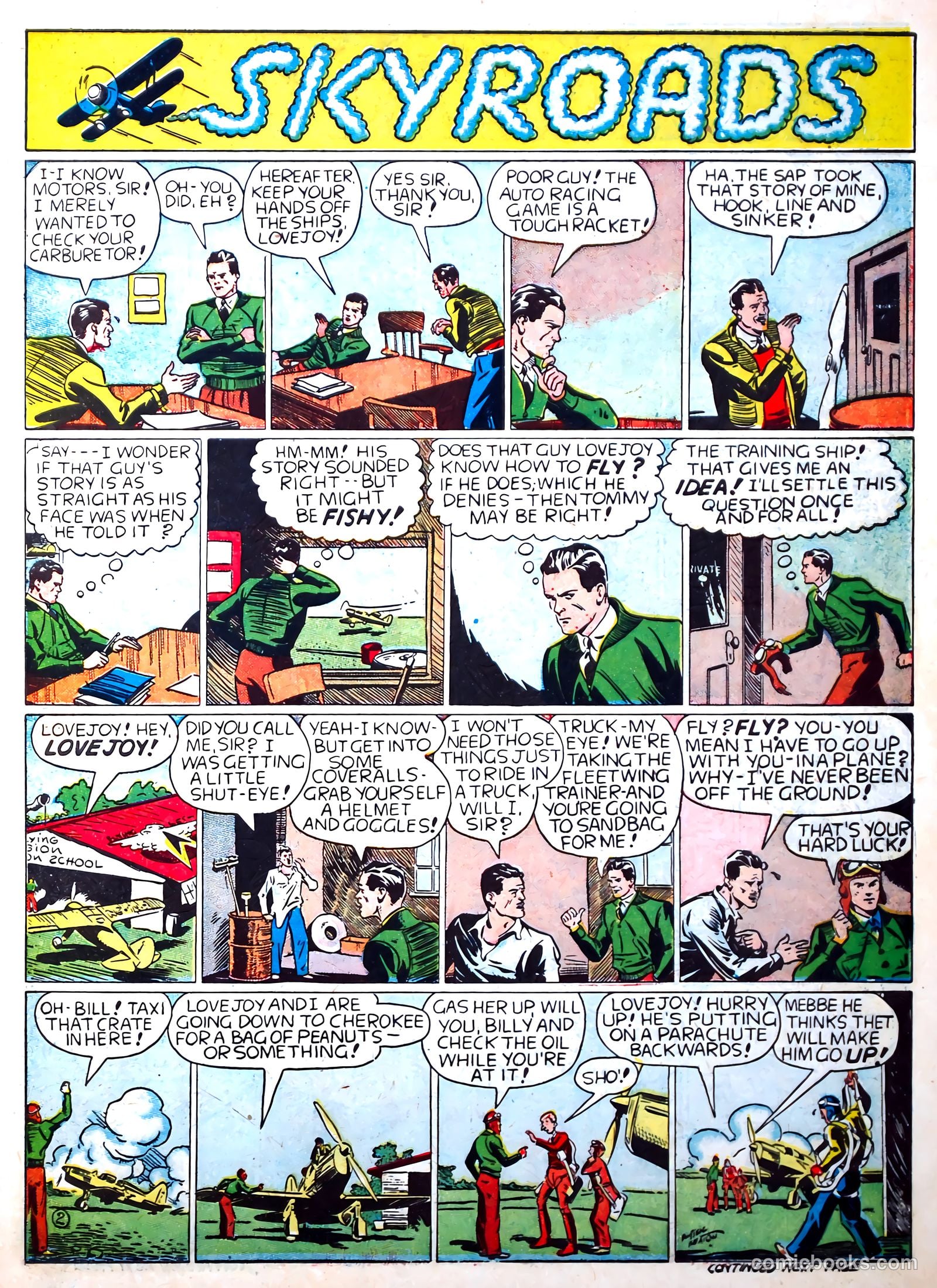 Famous Funnies #75 (1940) — page 13 of 62