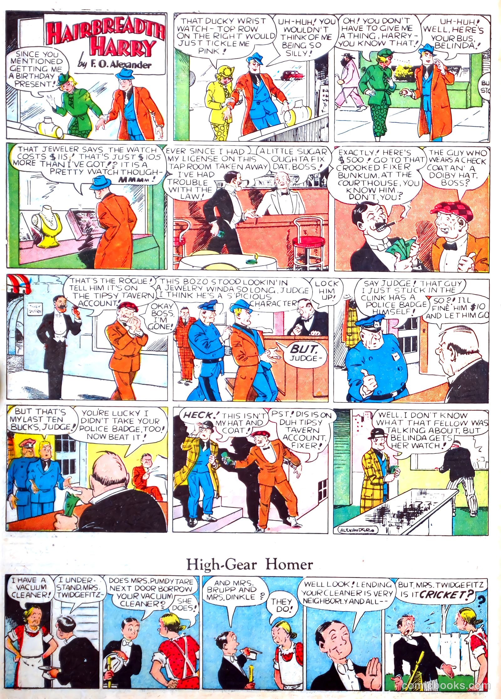 Famous Funnies #75 (1940) — page 16 of 62