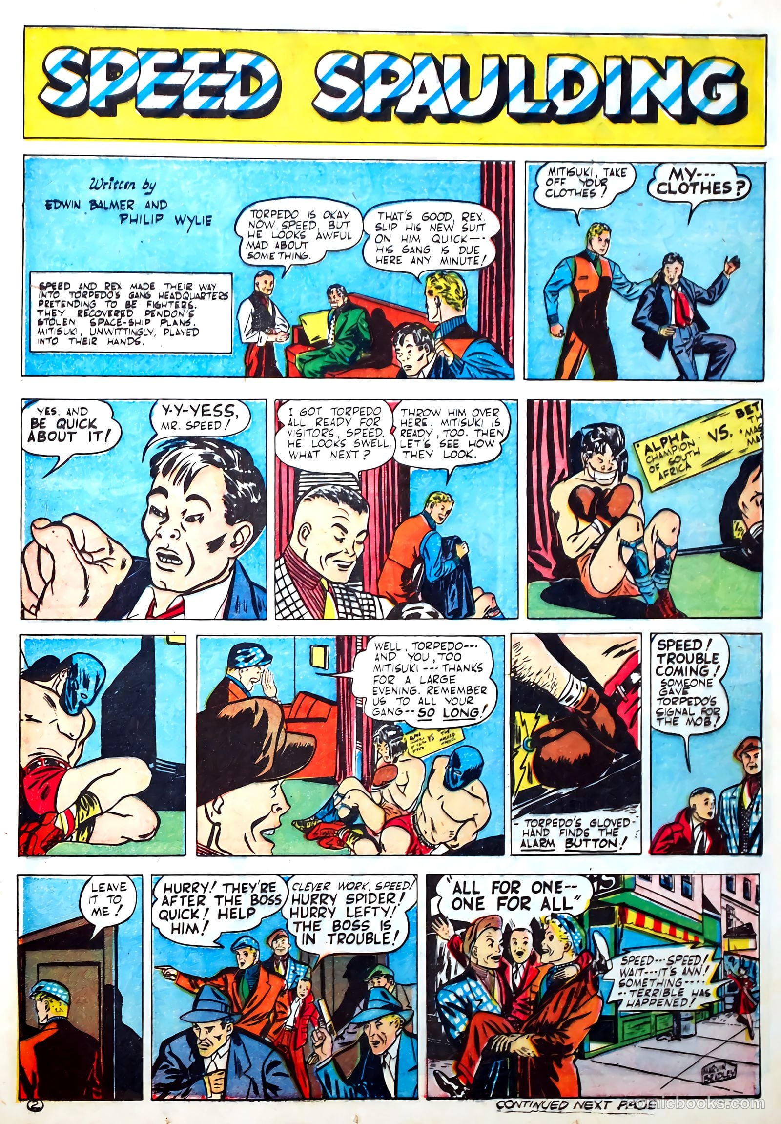 Famous Funnies #75 (1940) — page 19 of 62
