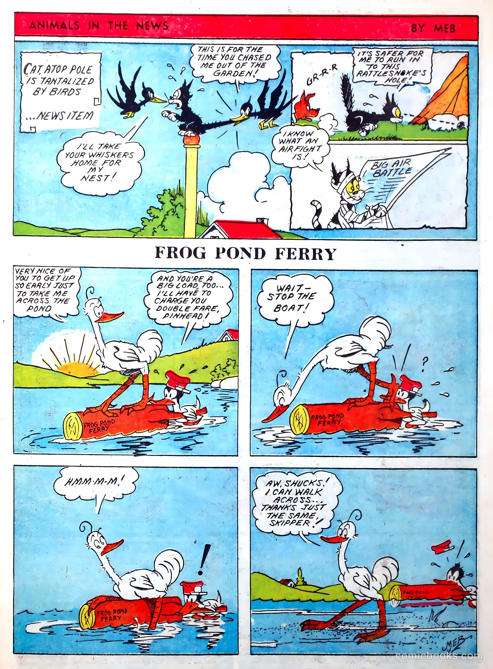 Famous Funnies #75 (1940) — page 32 of 62