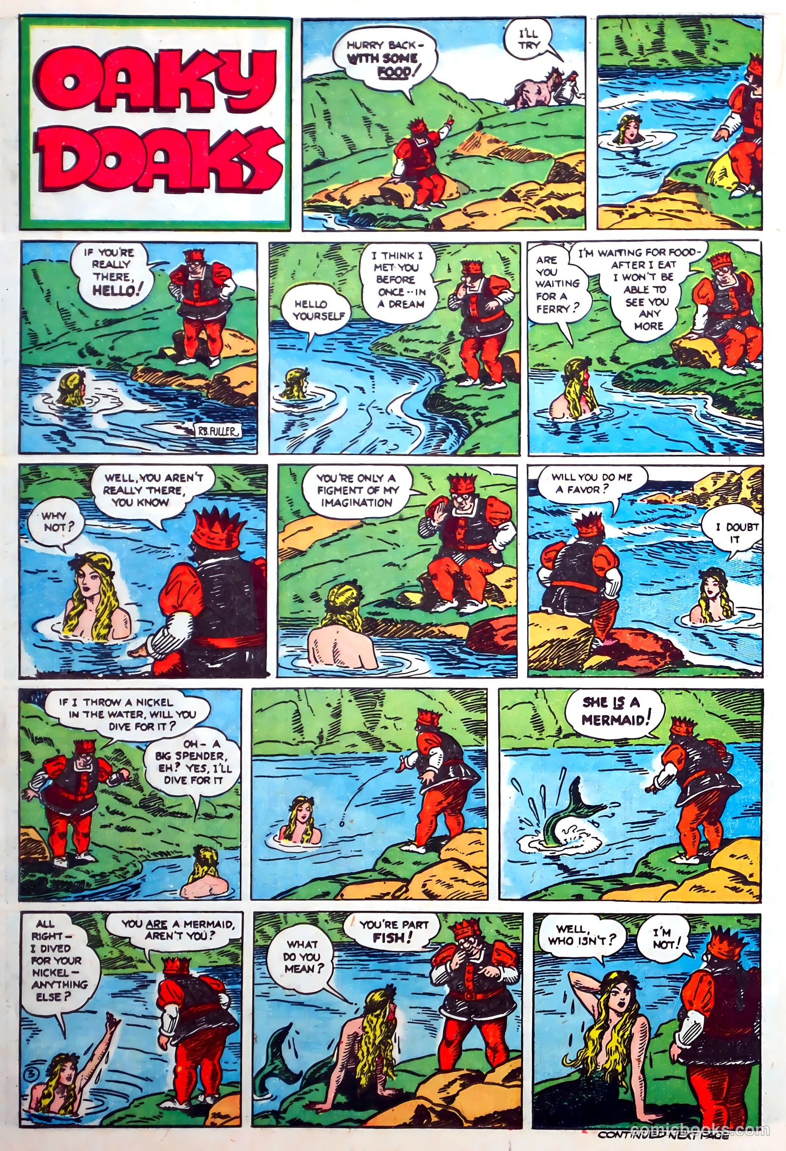 Famous Funnies #75 (1940) — page 35 of 62