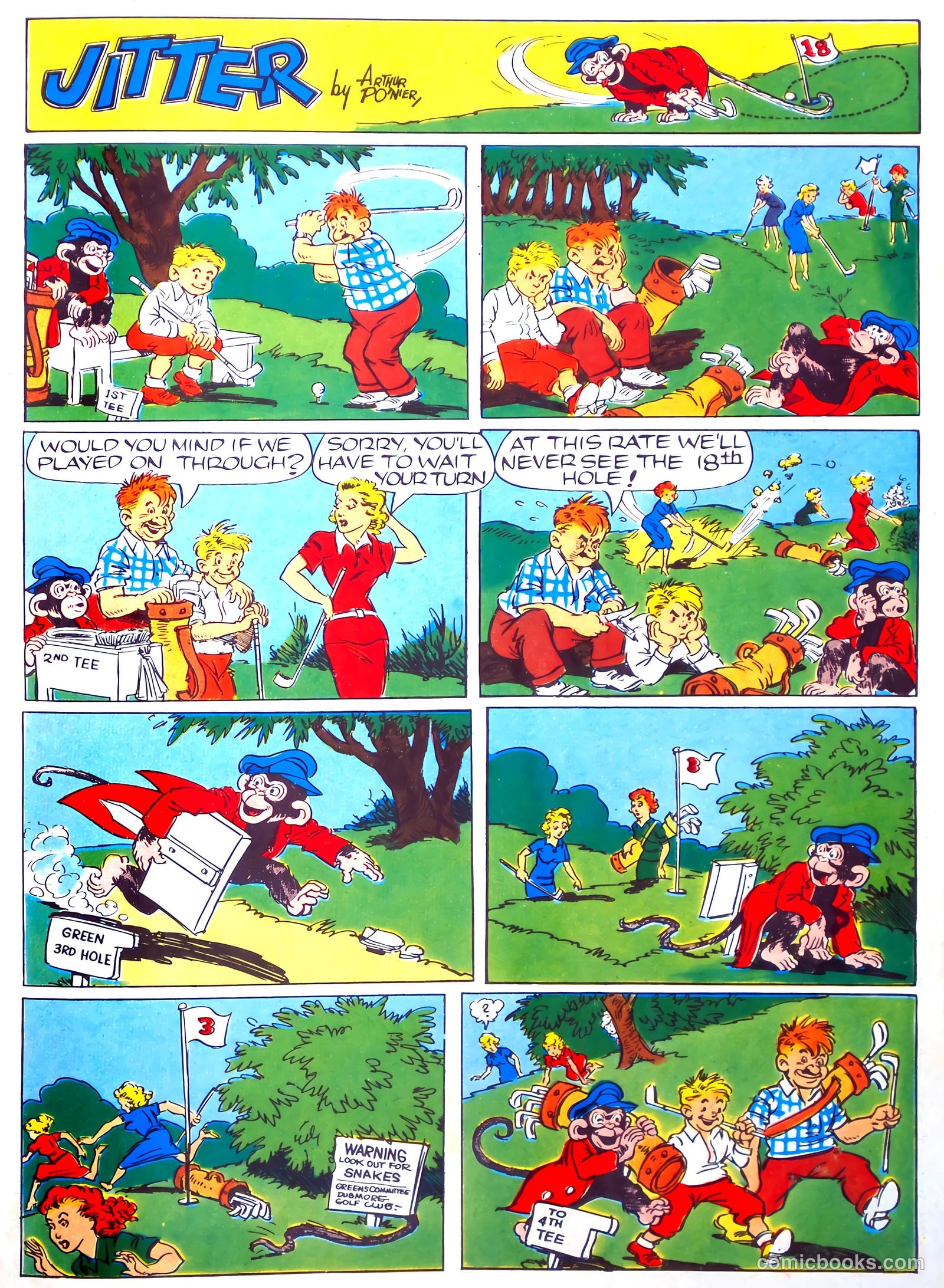 Famous Funnies #75 (1940) — page 61 of 62