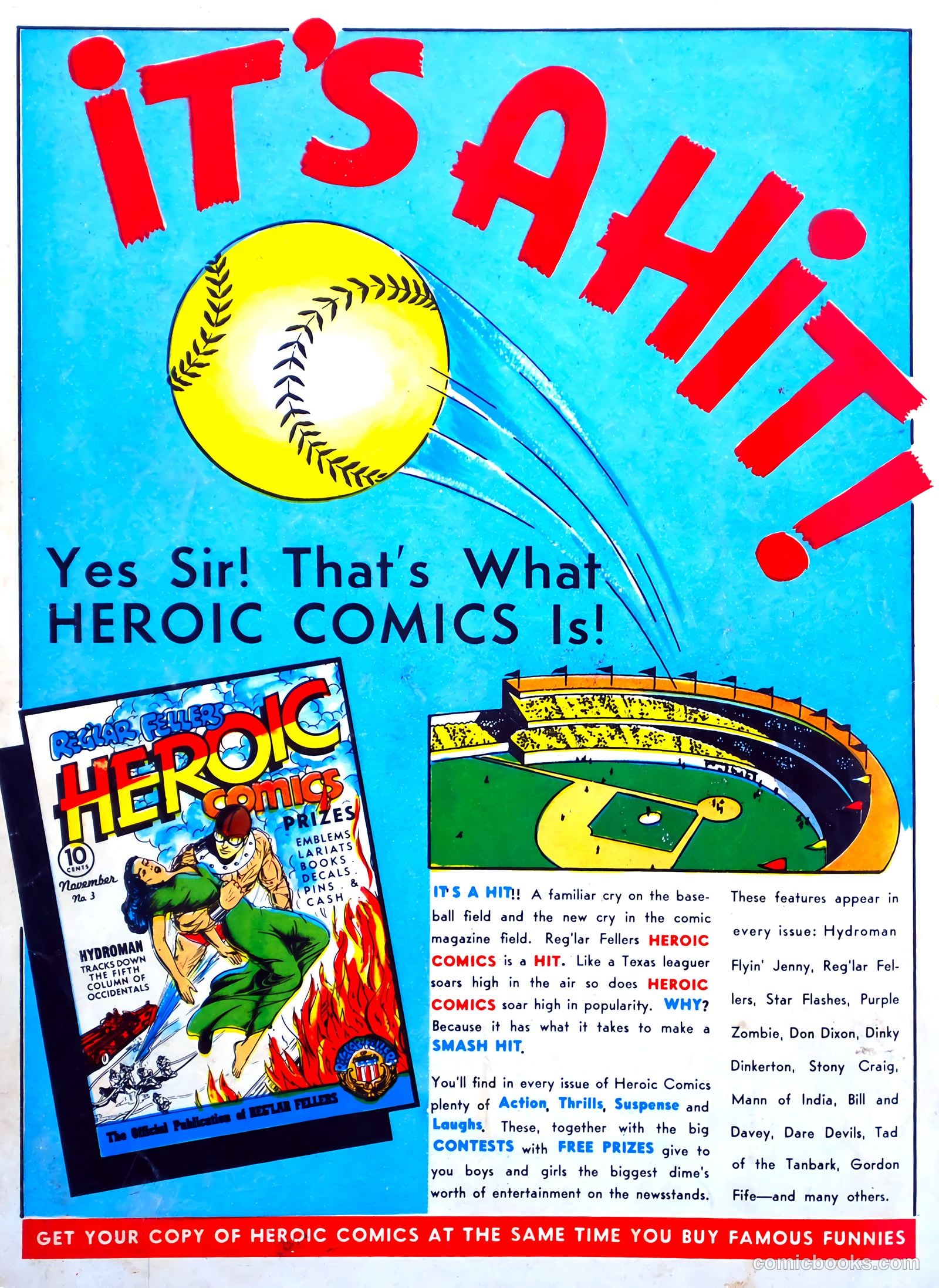 Famous Funnies #75 (1940) — page 62 of 62