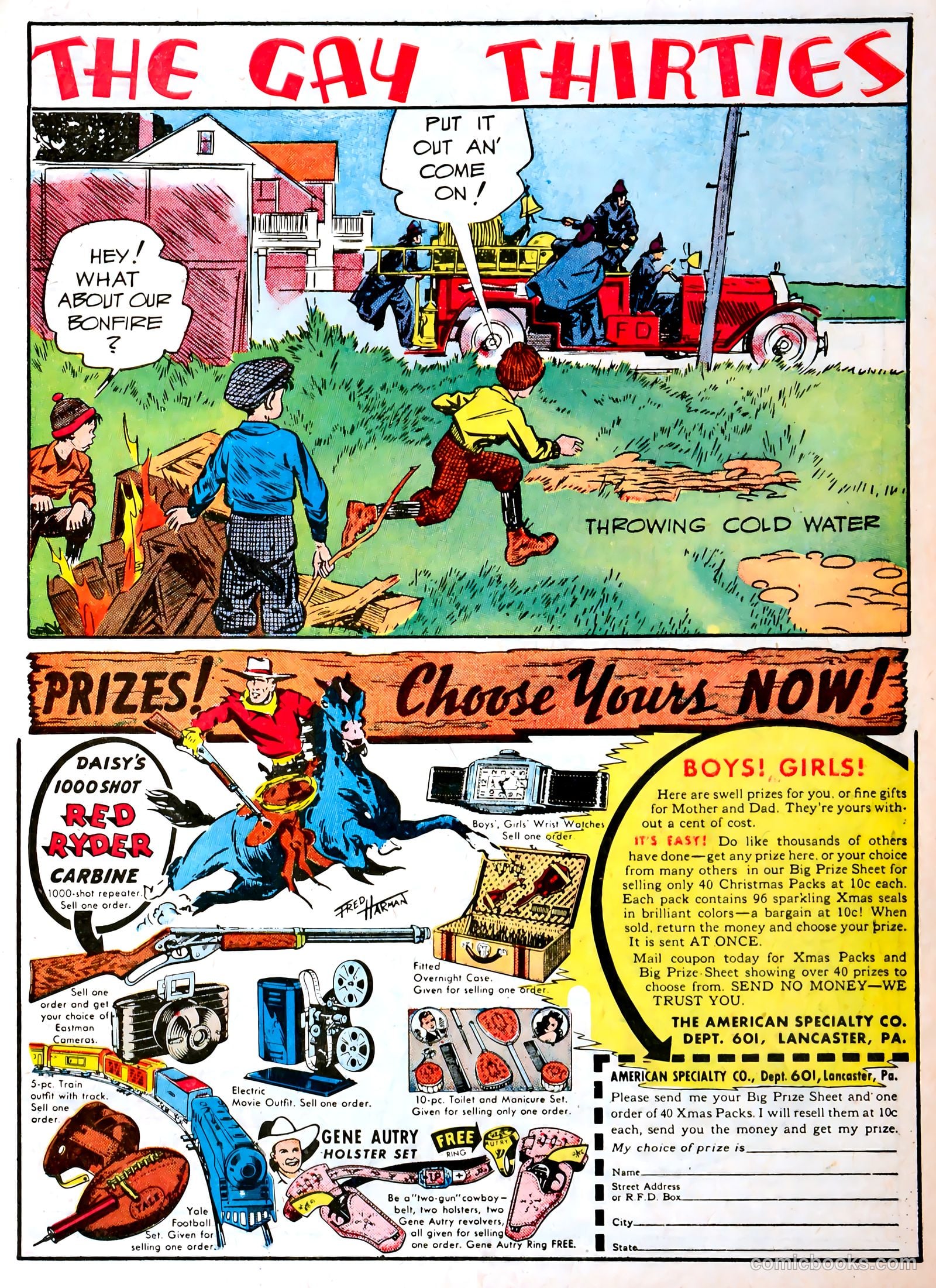 Famous Funnies #76 (1940) — page 3 of 62