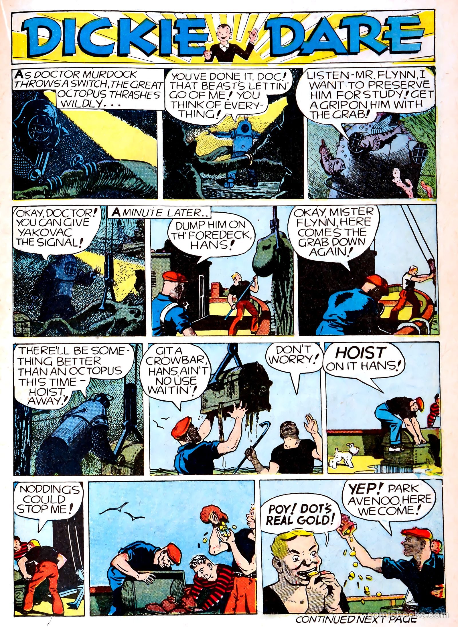 Famous Funnies #76 (1940) — page 23 of 62