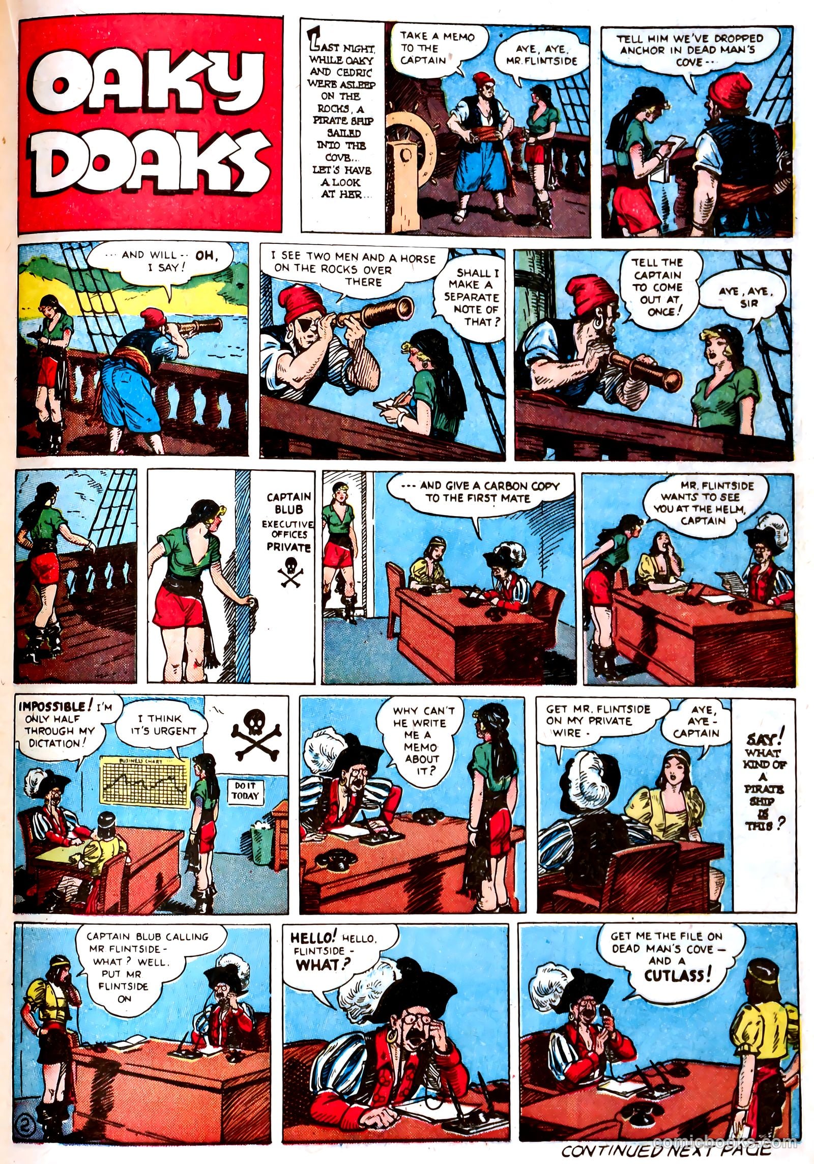 Famous Funnies #76 (1940) — page 34 of 62
