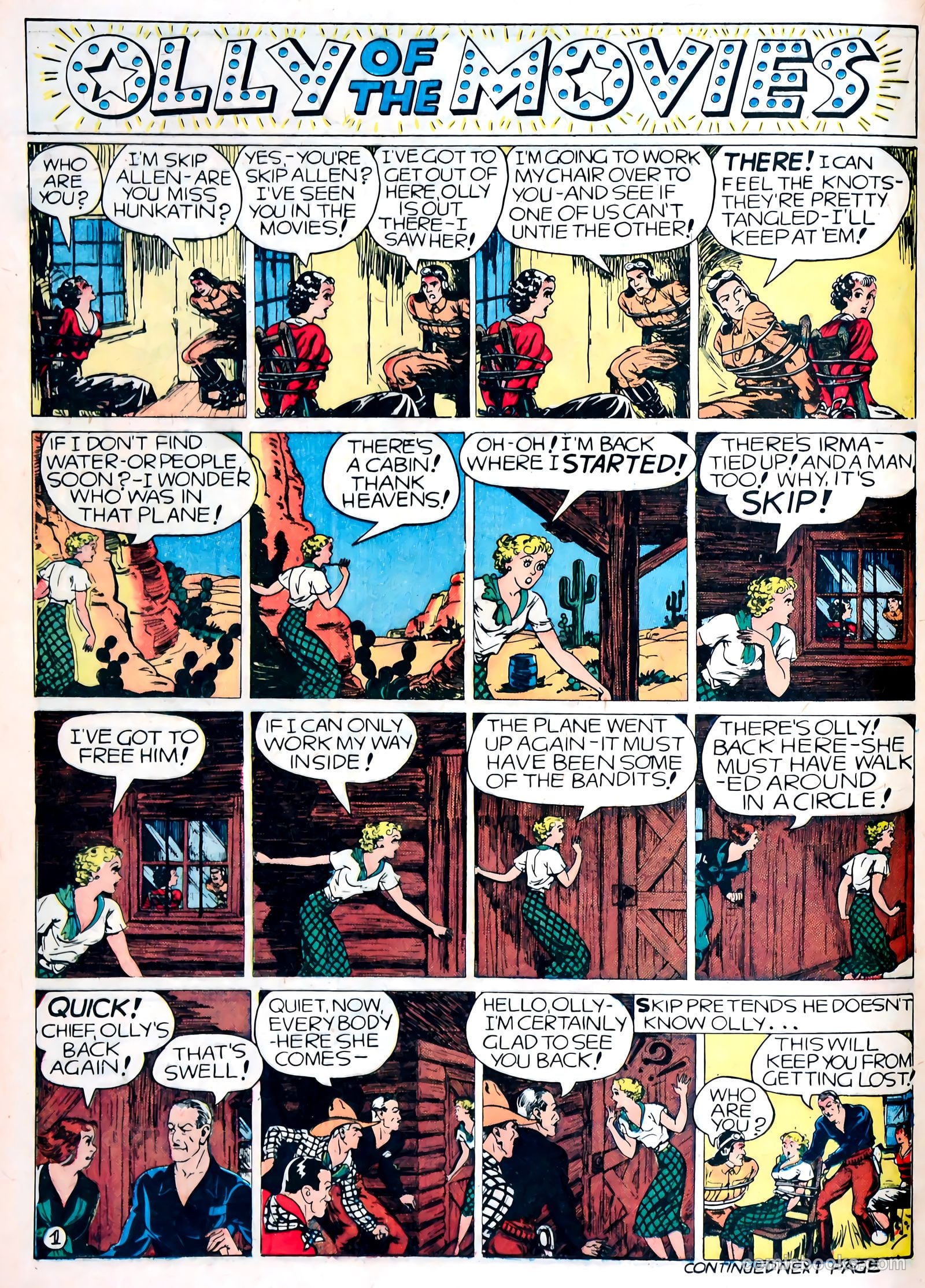 Famous Funnies #76 (1940) — page 39 of 62