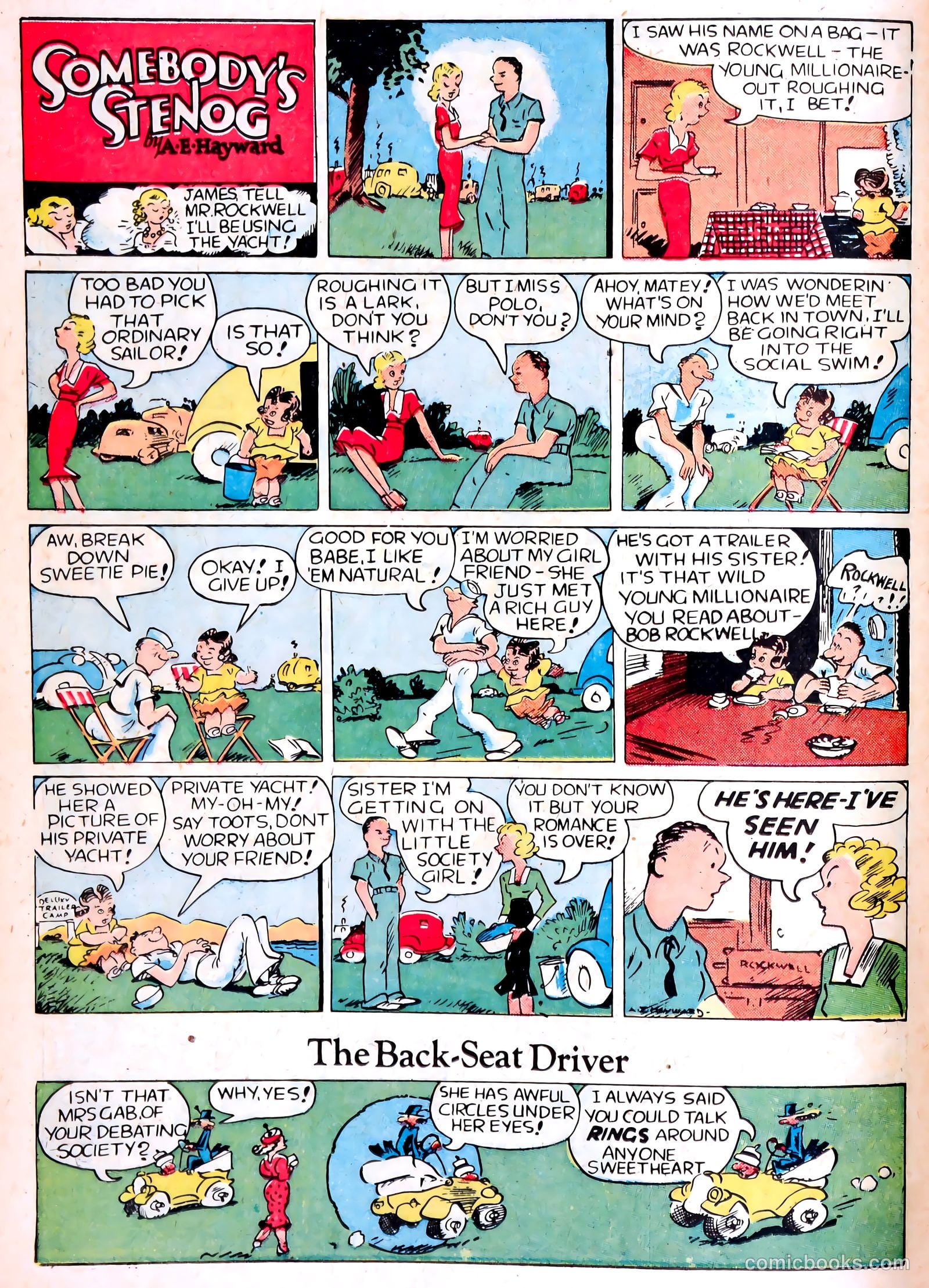 Famous Funnies #76 (1940) — page 43 of 62