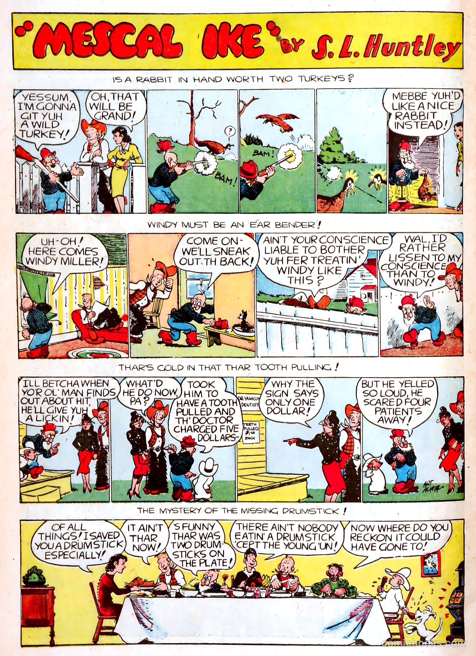 Famous Funnies #76 (1940) — page 51 of 62