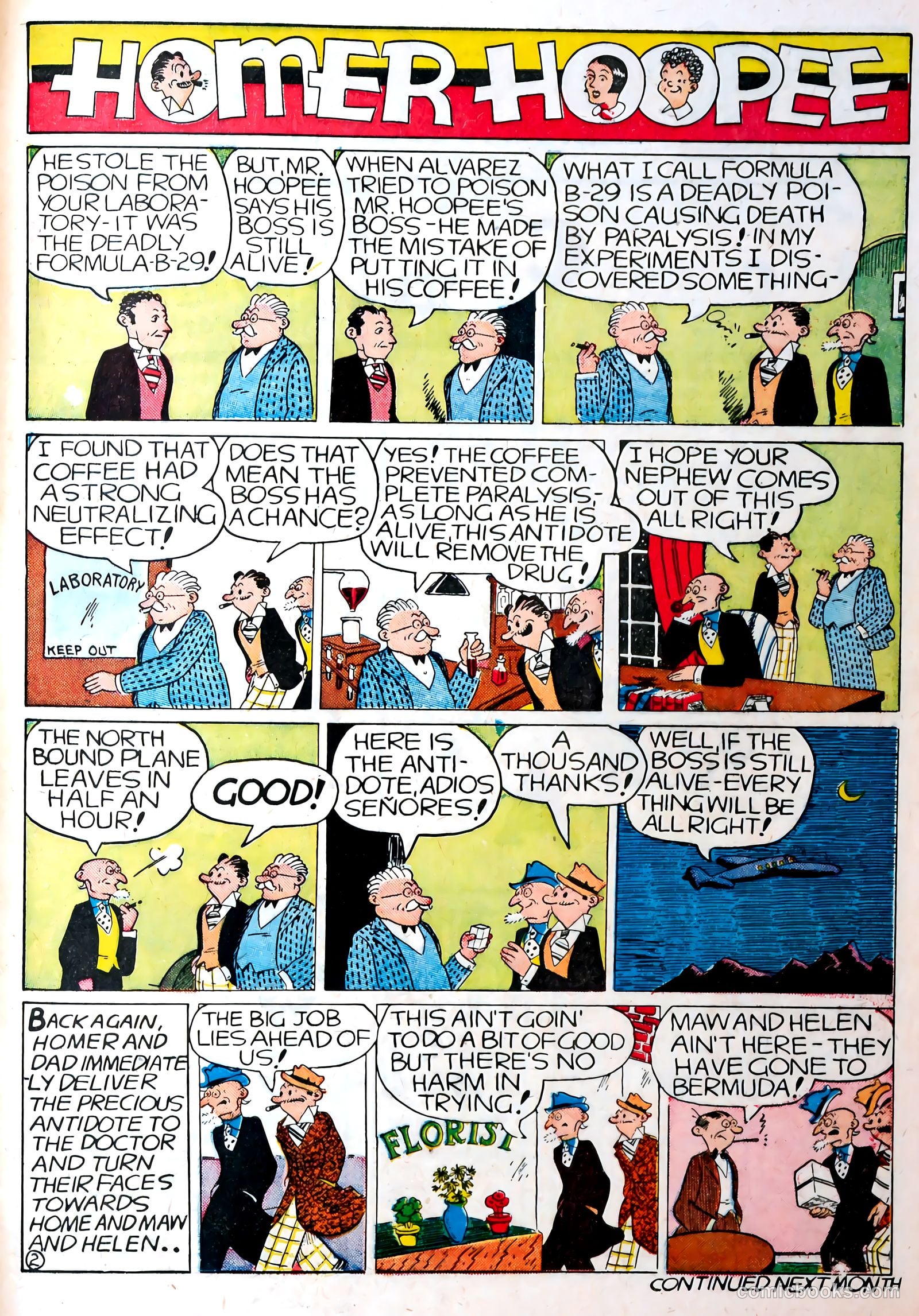 Famous Funnies #76 (1940) — page 57 of 62