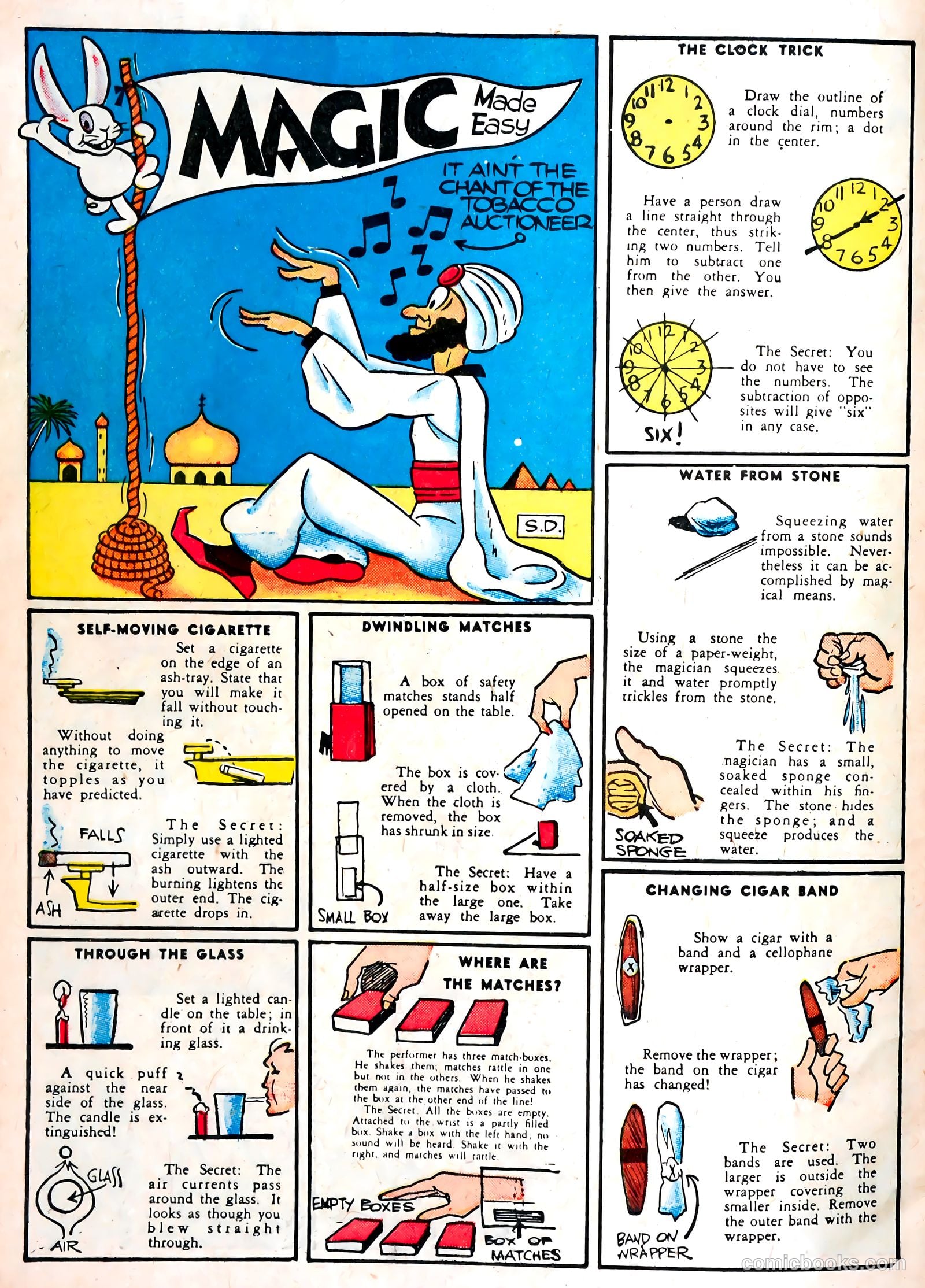 Famous Funnies #76 (1940) — page 60 of 62