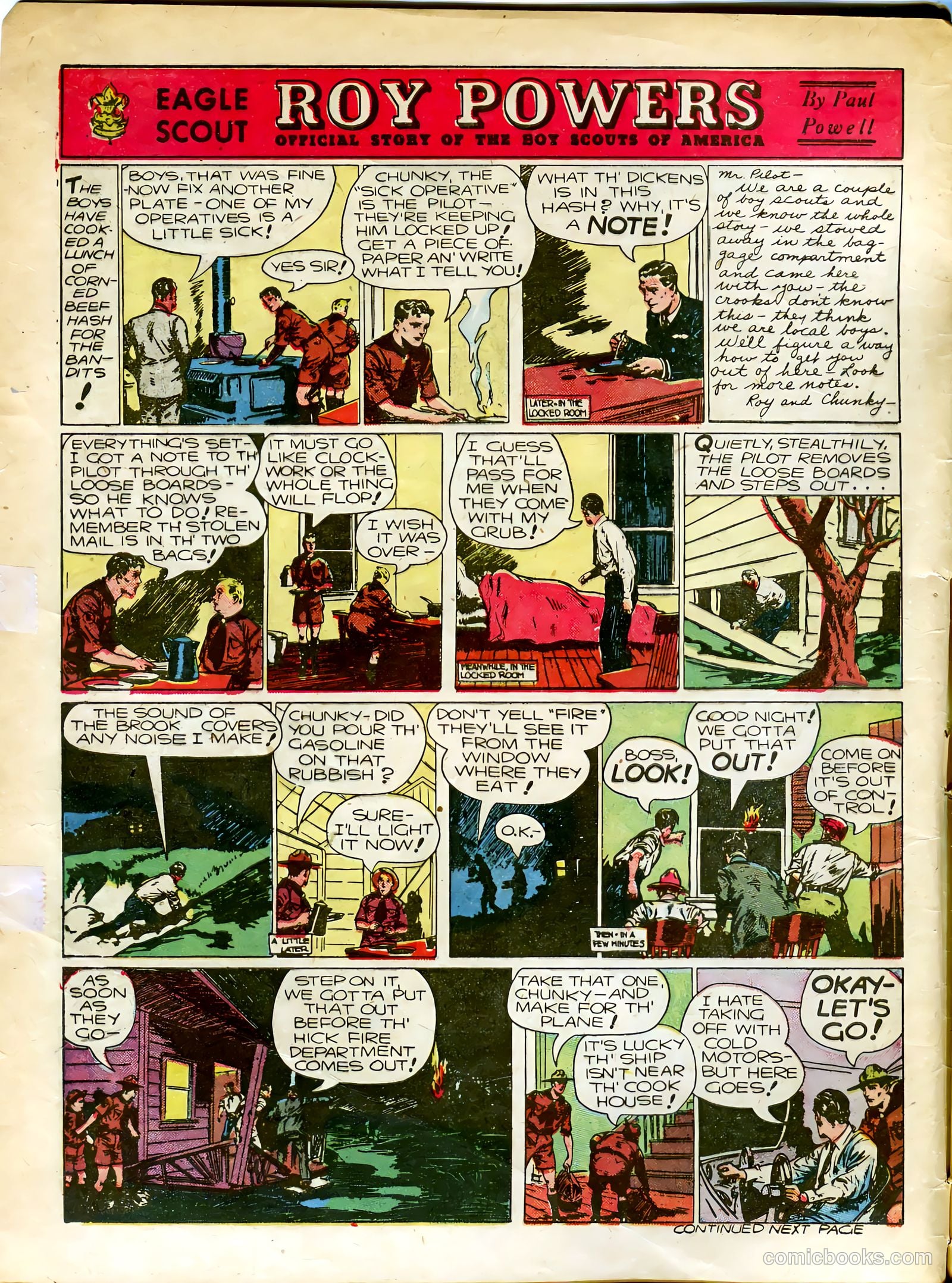 Famous Funnies #77 (1940) — page 5 of 62