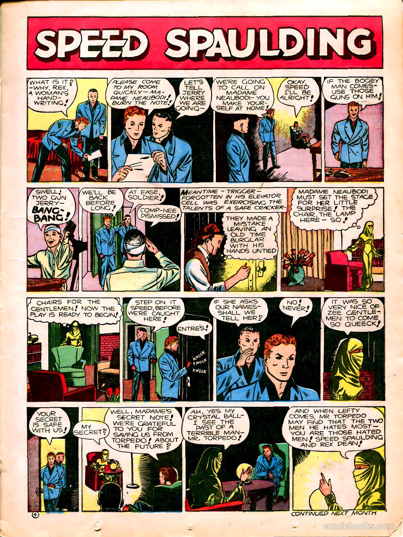 Famous Funnies #77 (1940) — page 20 of 62