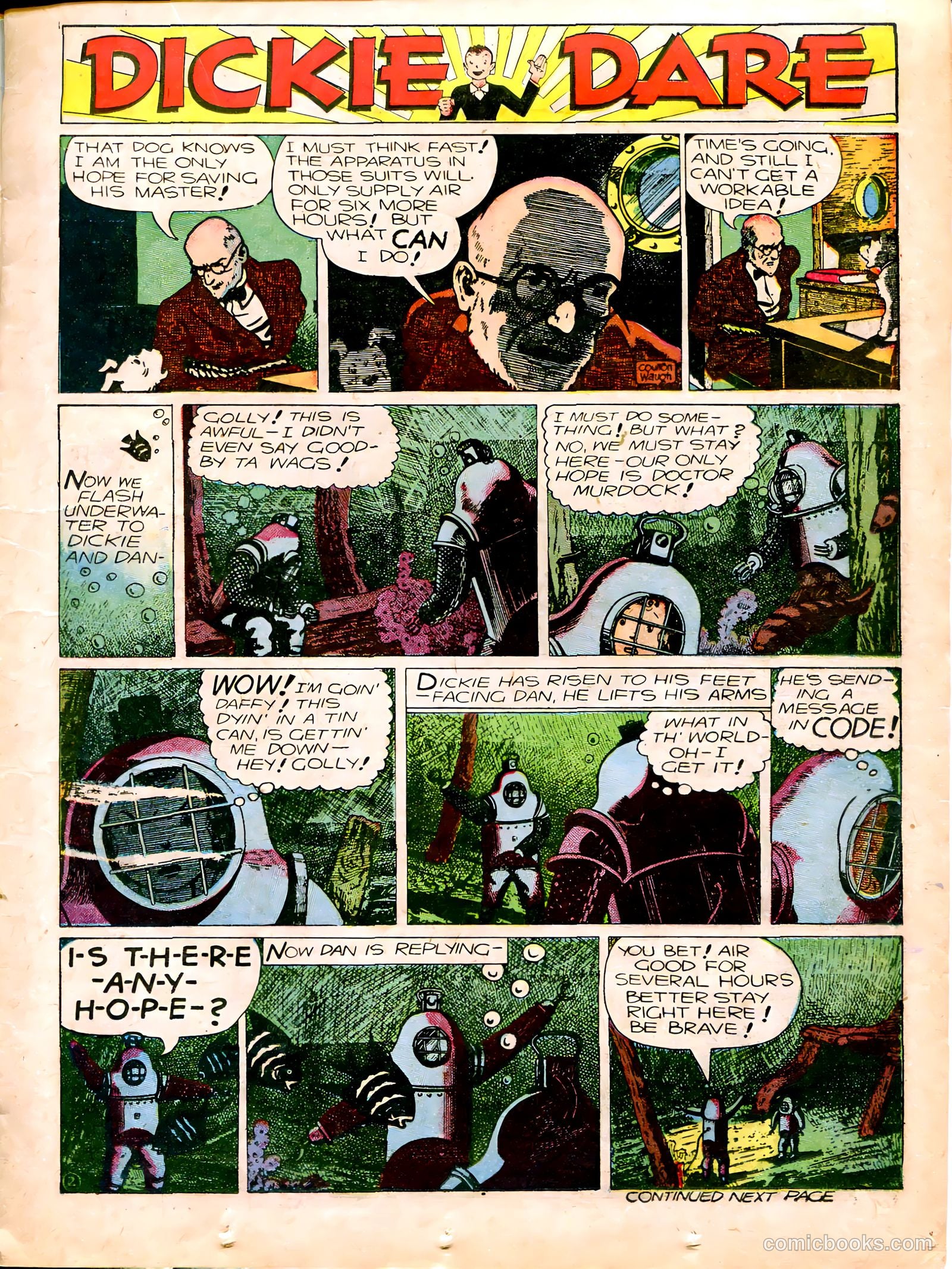 Famous Funnies #77 (1940) — page 22 of 62
