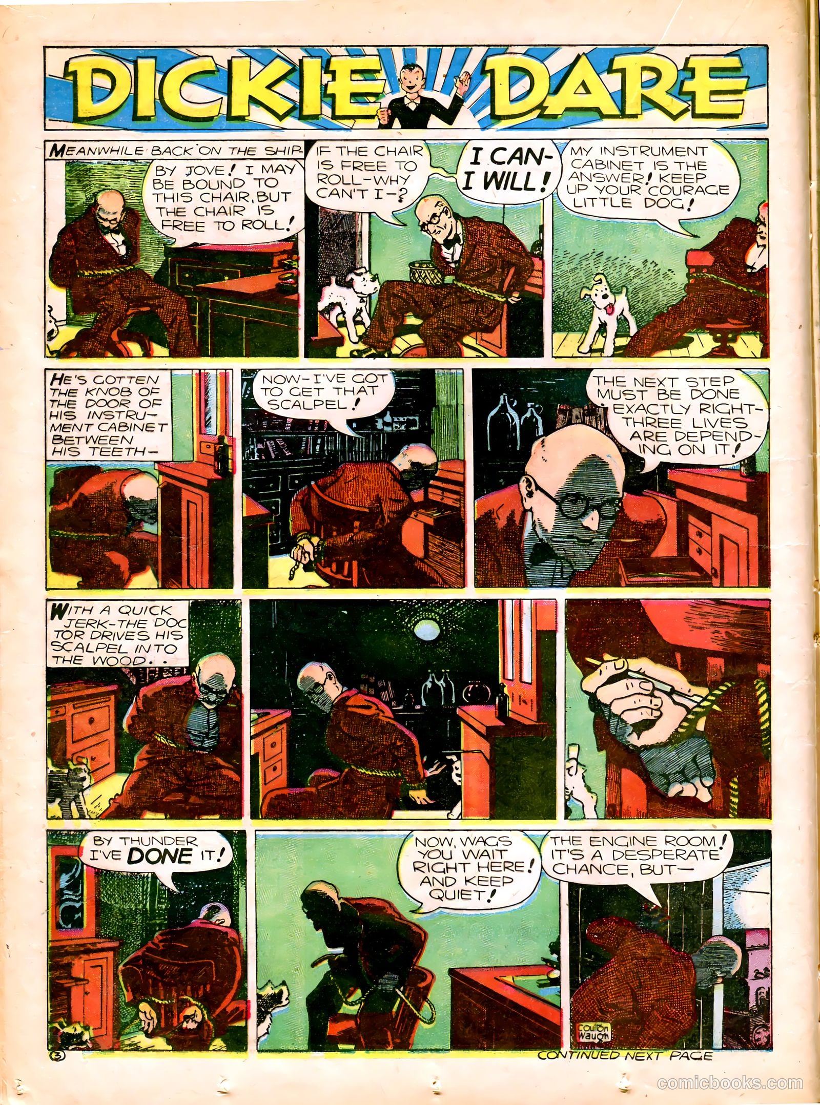 Famous Funnies #77 (1940) — page 23 of 62