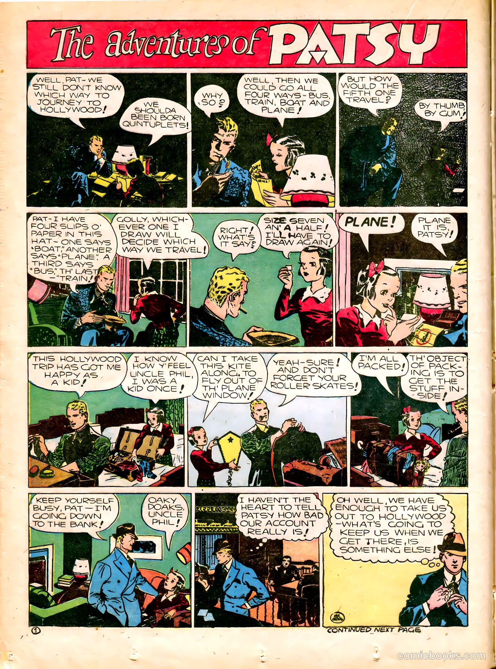 Famous Funnies #77 (1940) — page 25 of 62