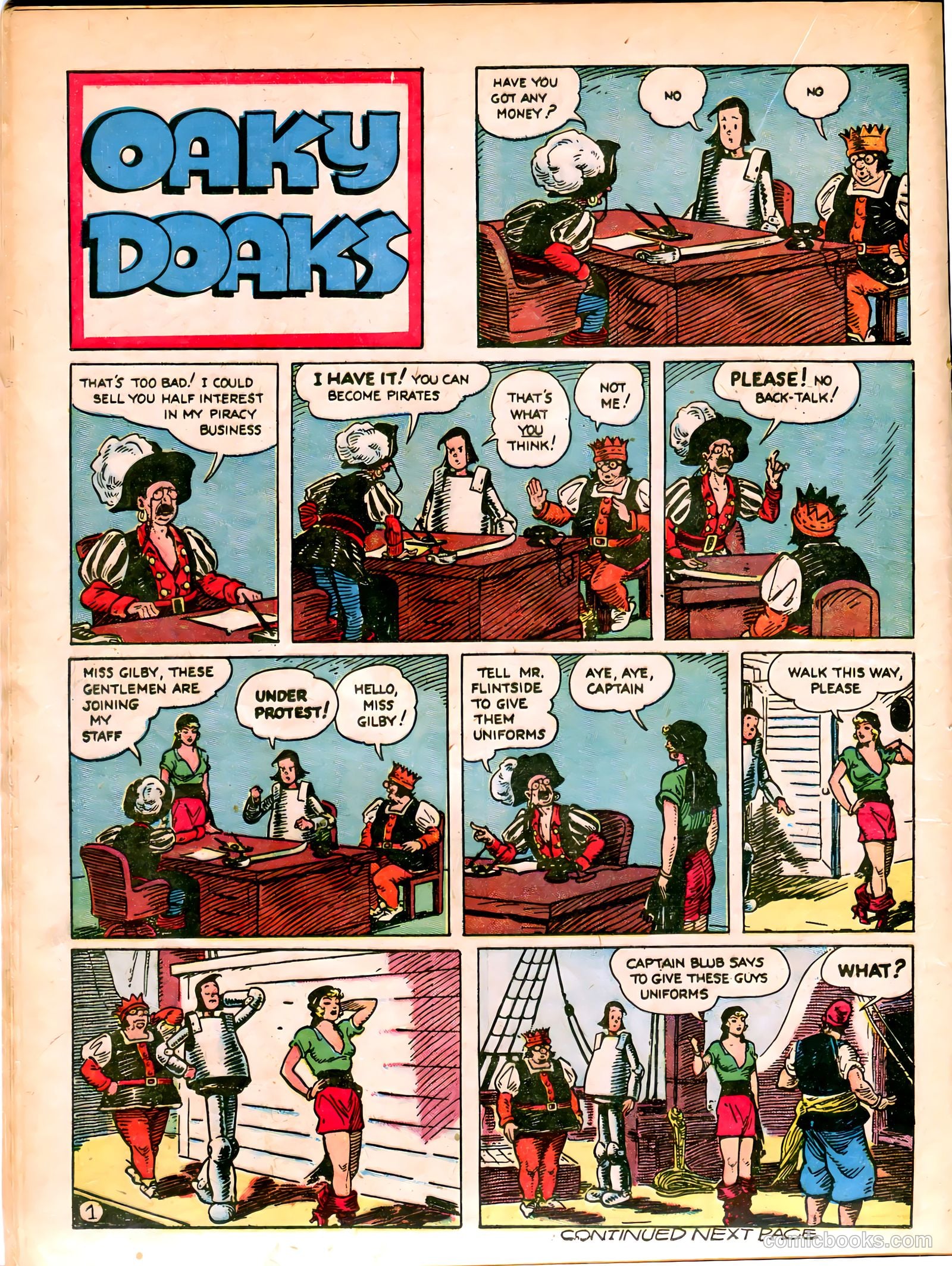 Famous Funnies #77 (1940) — page 33 of 62
