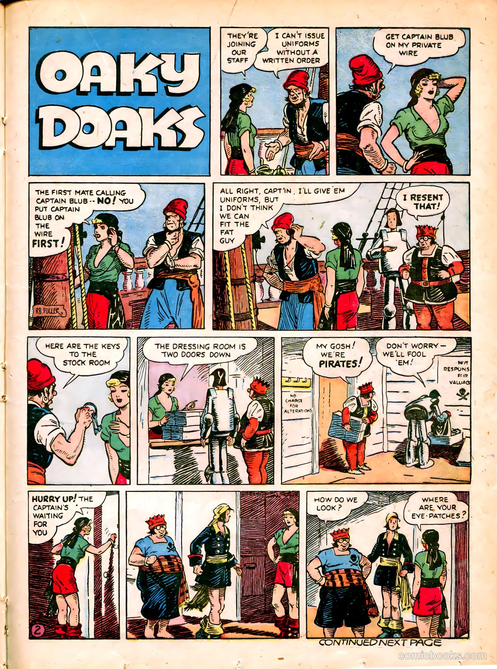 Famous Funnies #77 (1940) — page 34 of 62