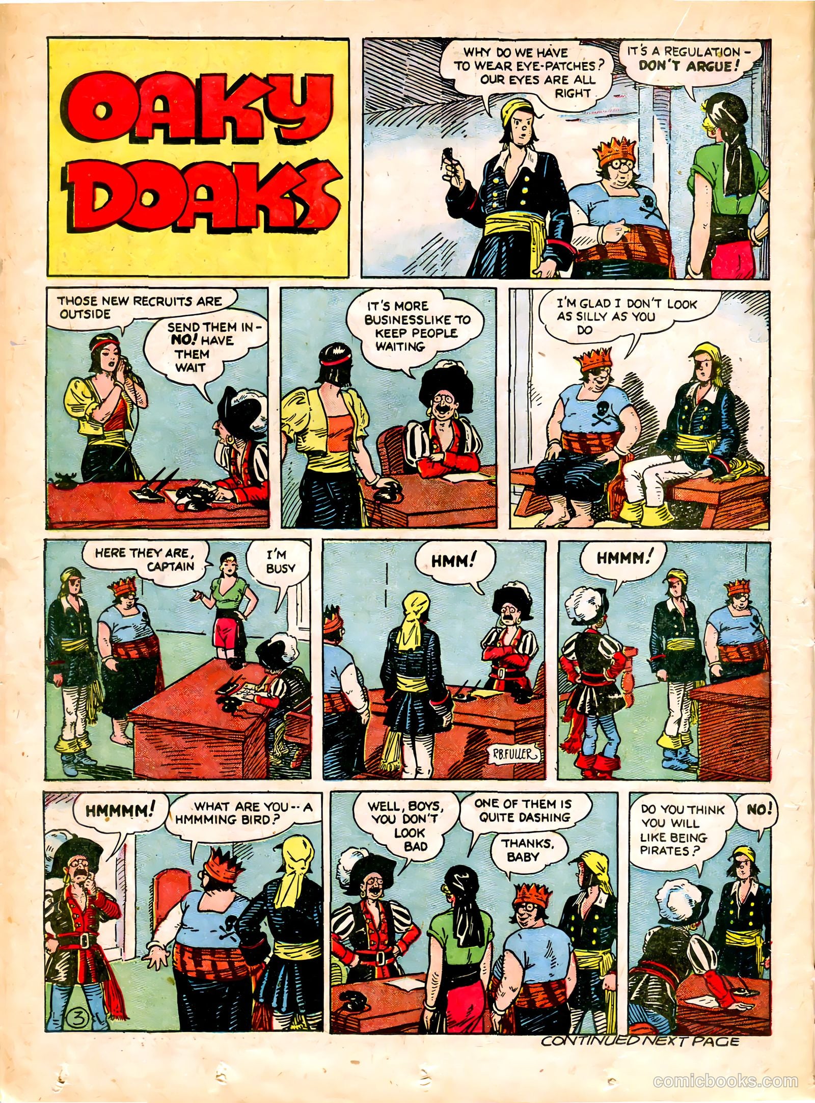 Famous Funnies #77 (1940) — page 35 of 62