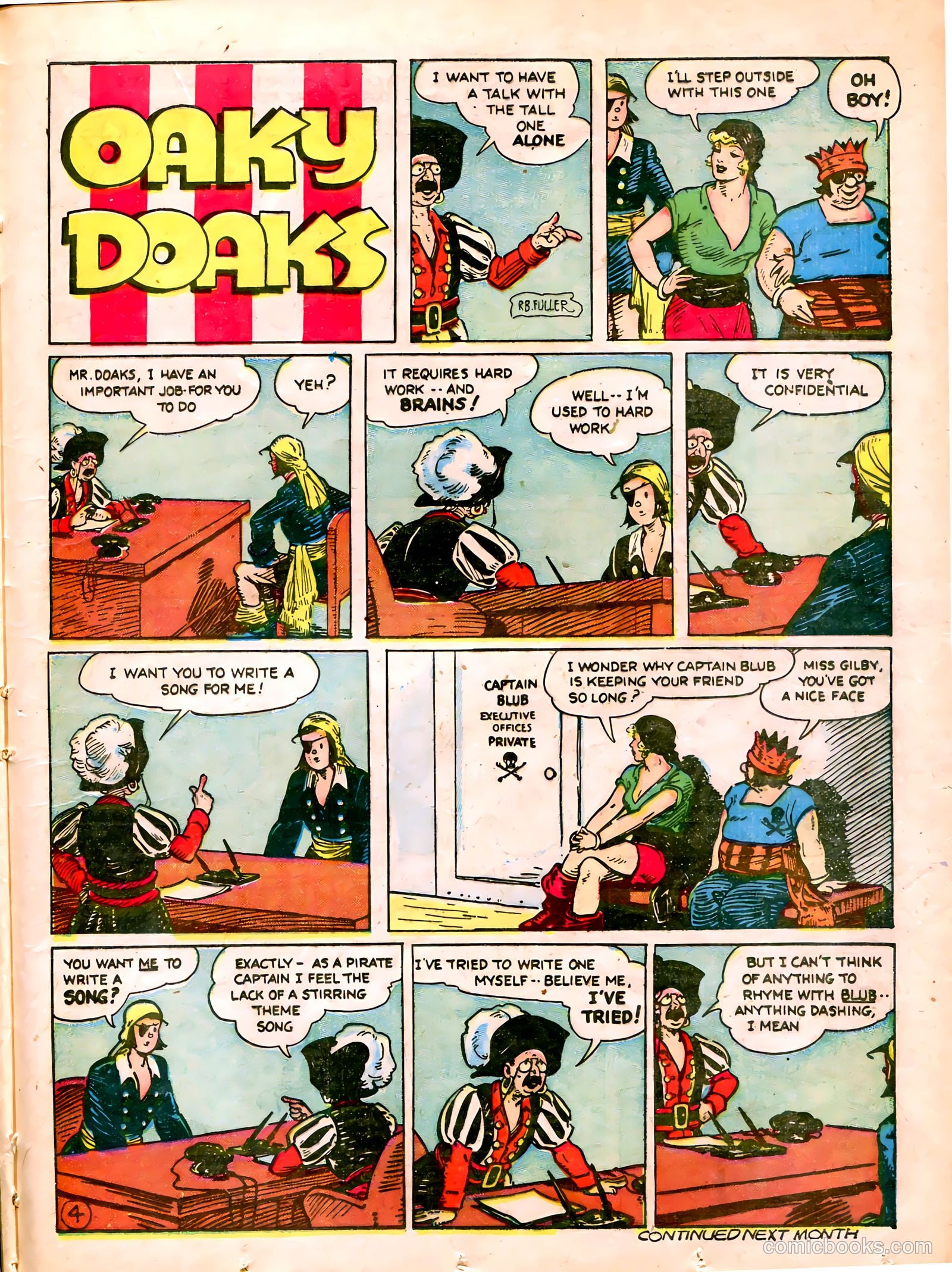 Famous Funnies #77 (1940) — page 36 of 62