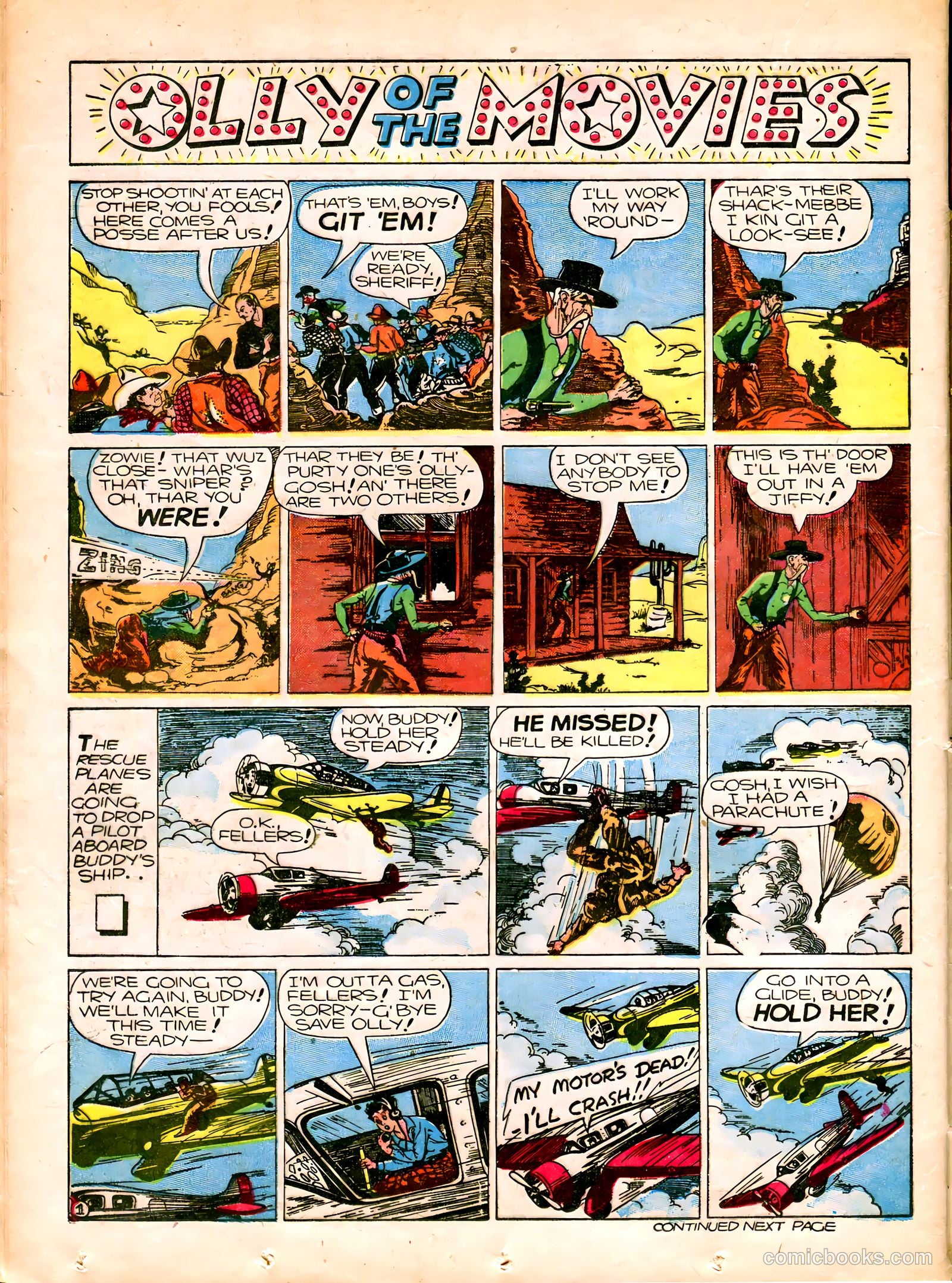 Famous Funnies #77 (1940) — page 39 of 62