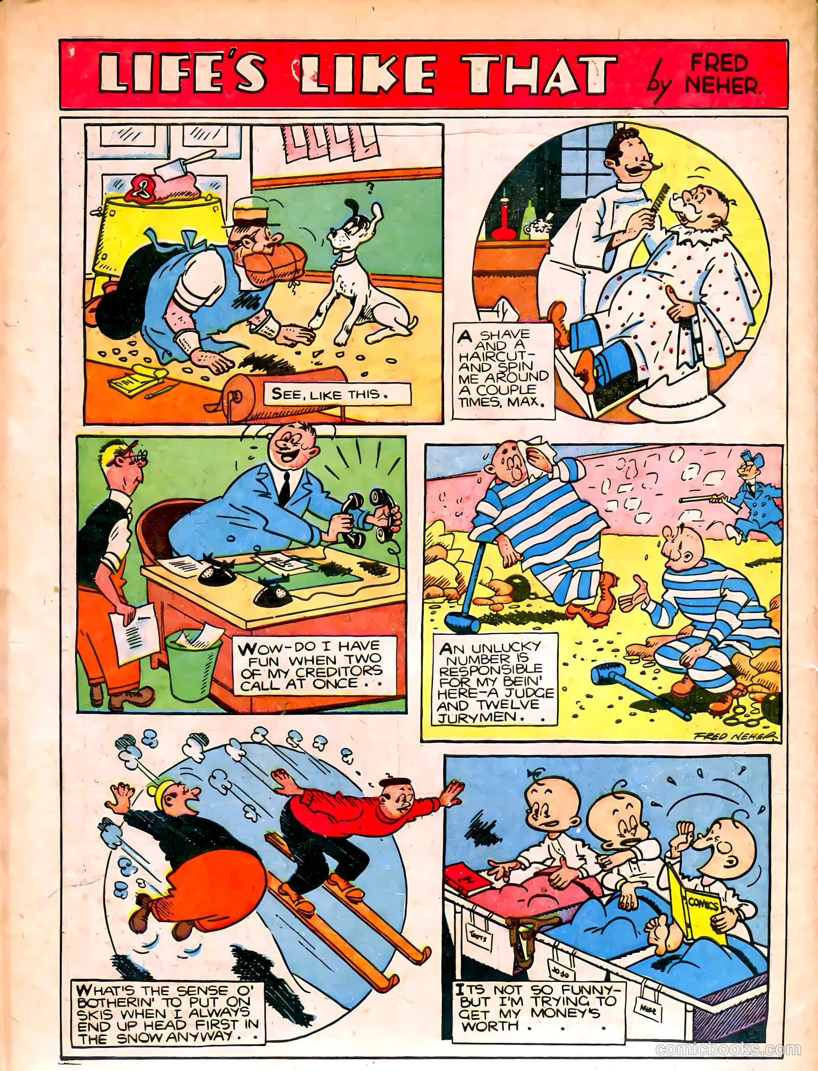 Famous Funnies #77 (1940) — page 53 of 62