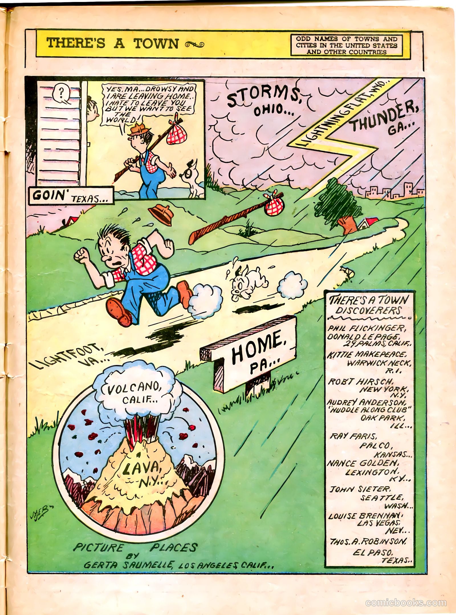 Famous Funnies #77 (1940) — page 54 of 62