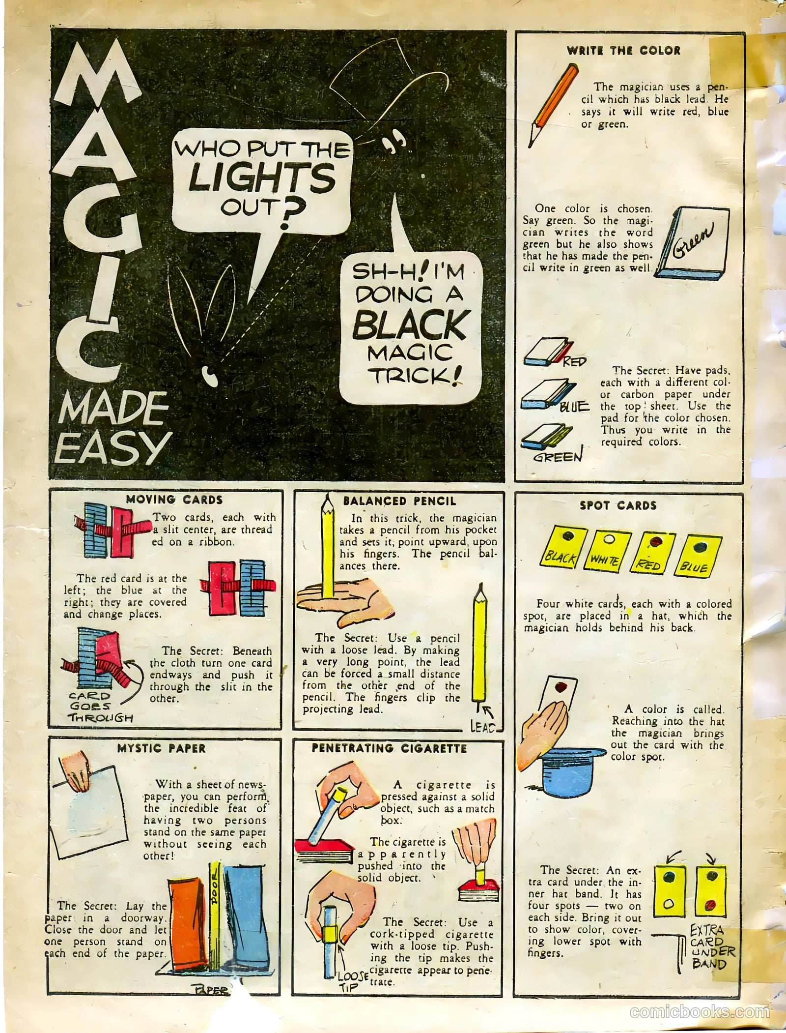 Famous Funnies #77 (1940) — page 61 of 62