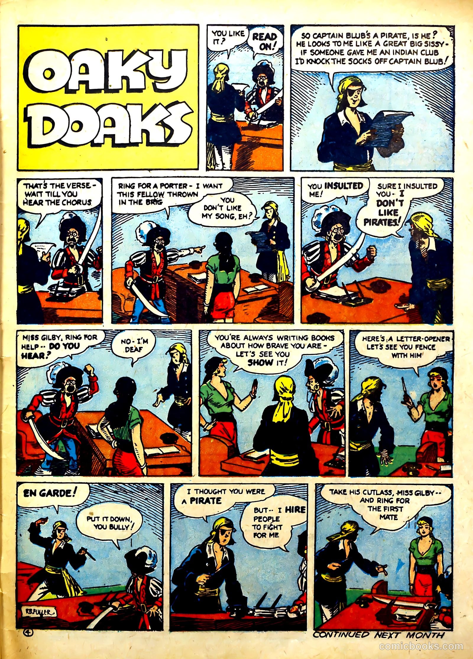Famous Funnies #78 (1941) — page 37 of 64