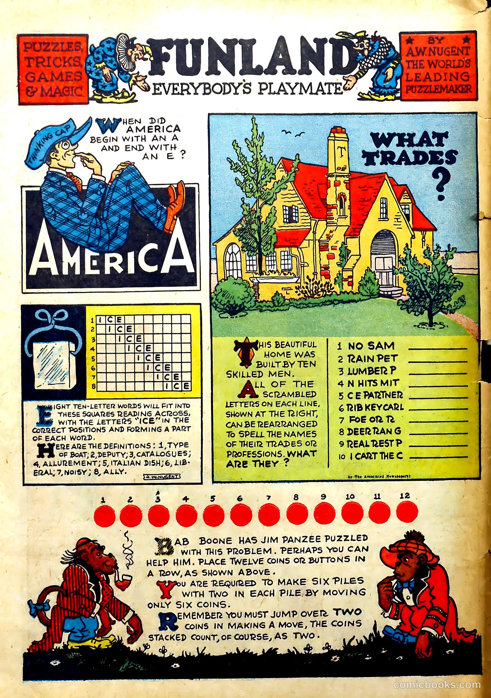 Famous Funnies #78 (1941) — page 60 of 64