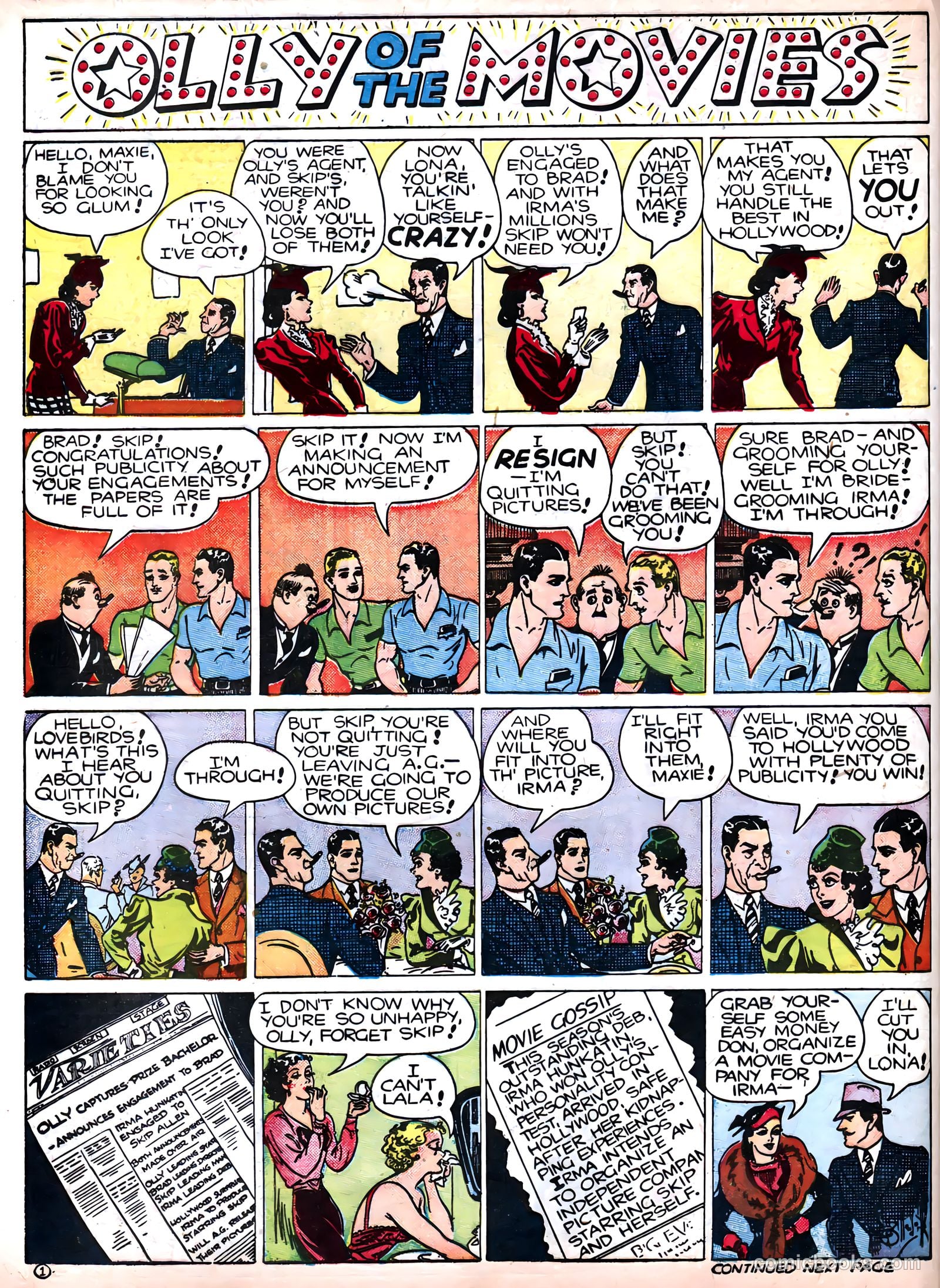 Famous Funnies #79 (1941) — page 40 of 64