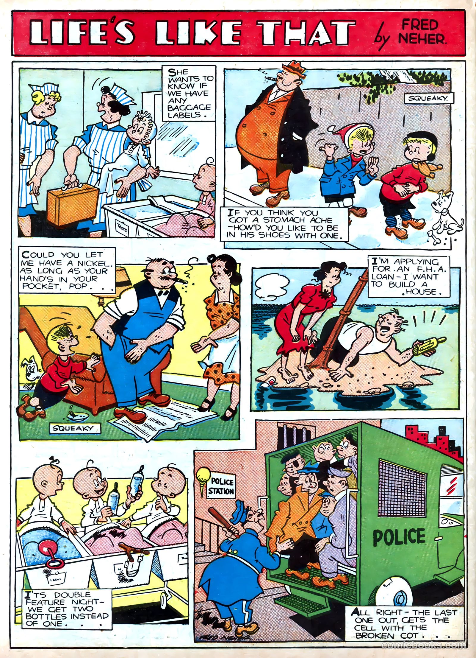 Famous Funnies #79 (1941) — page 54 of 64