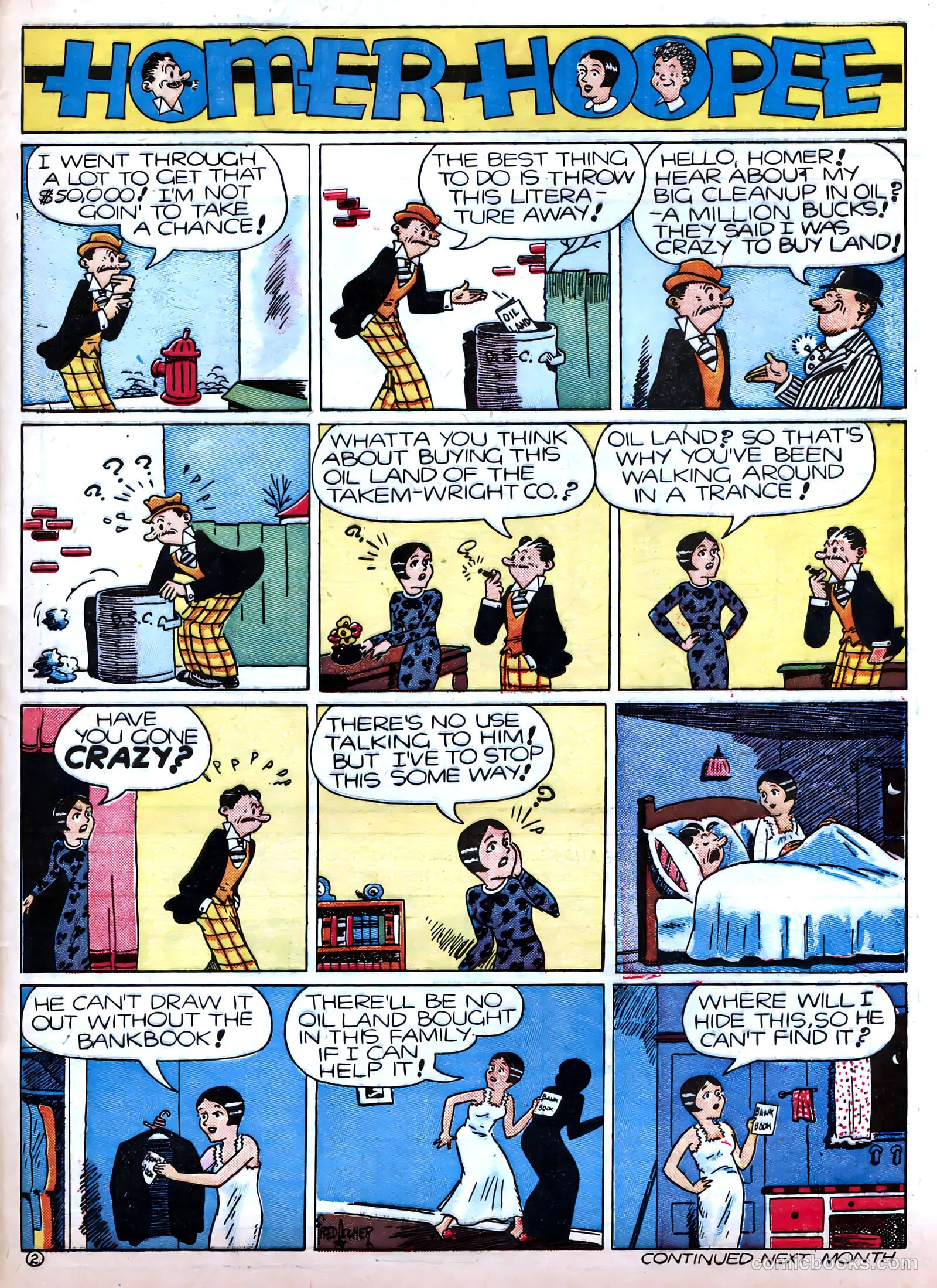 Famous Funnies #79 (1941) — page 59 of 64