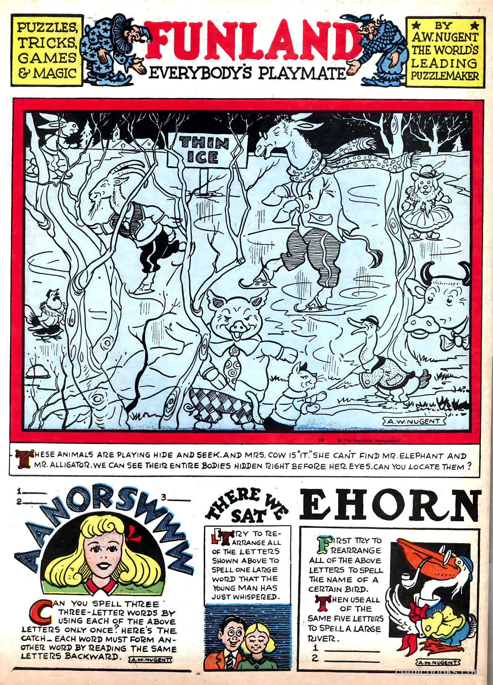 Famous Funnies #79 (1941) — page 60 of 64