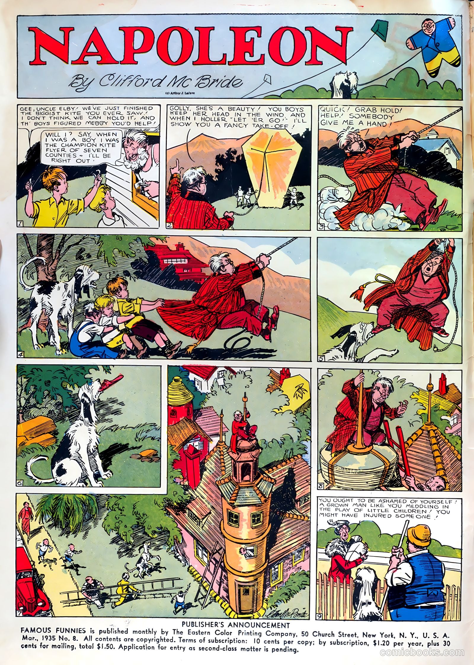 Famous Funnies #8 (1935) — page 2 of 64
