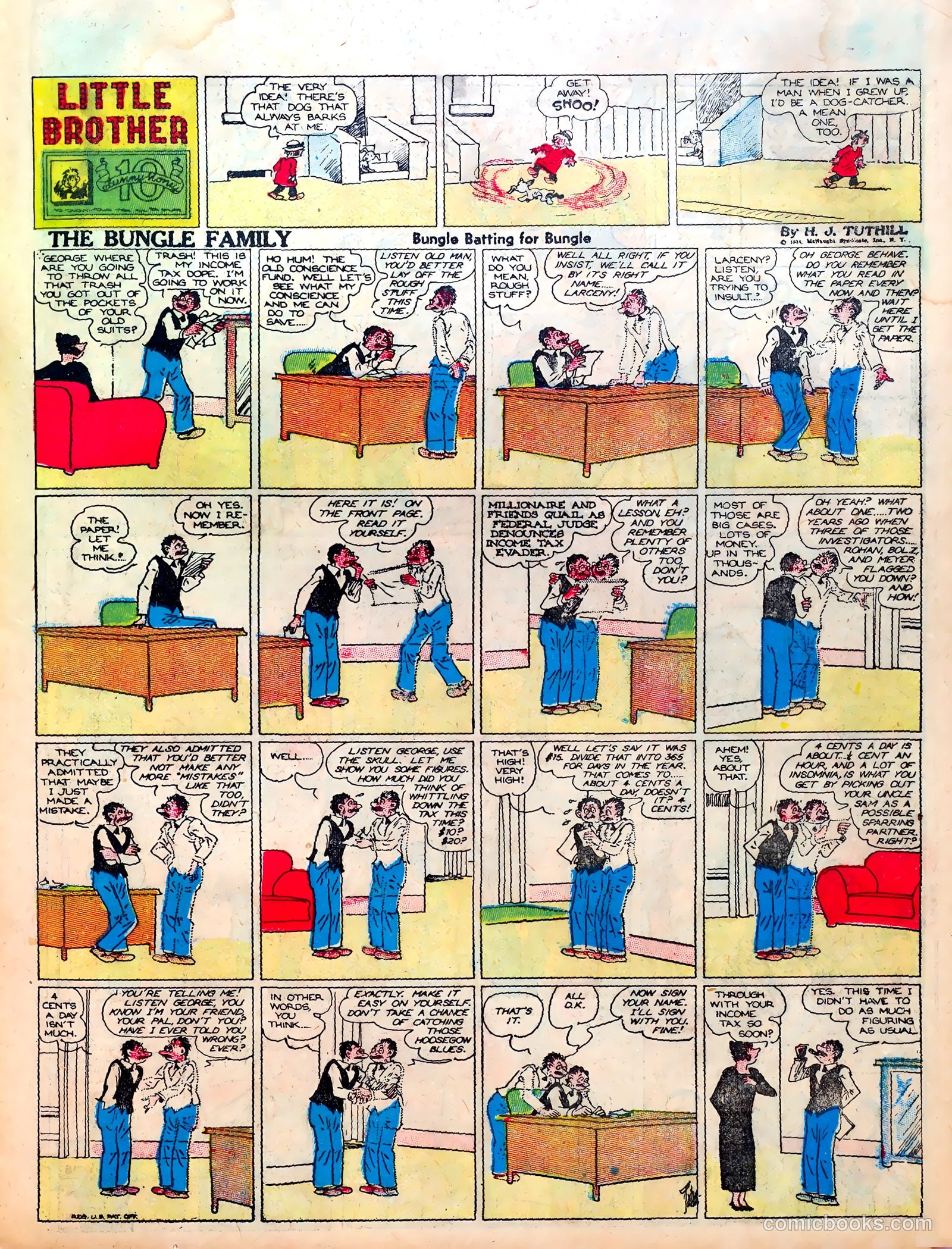 Famous Funnies #8 (1935) — page 17 of 64