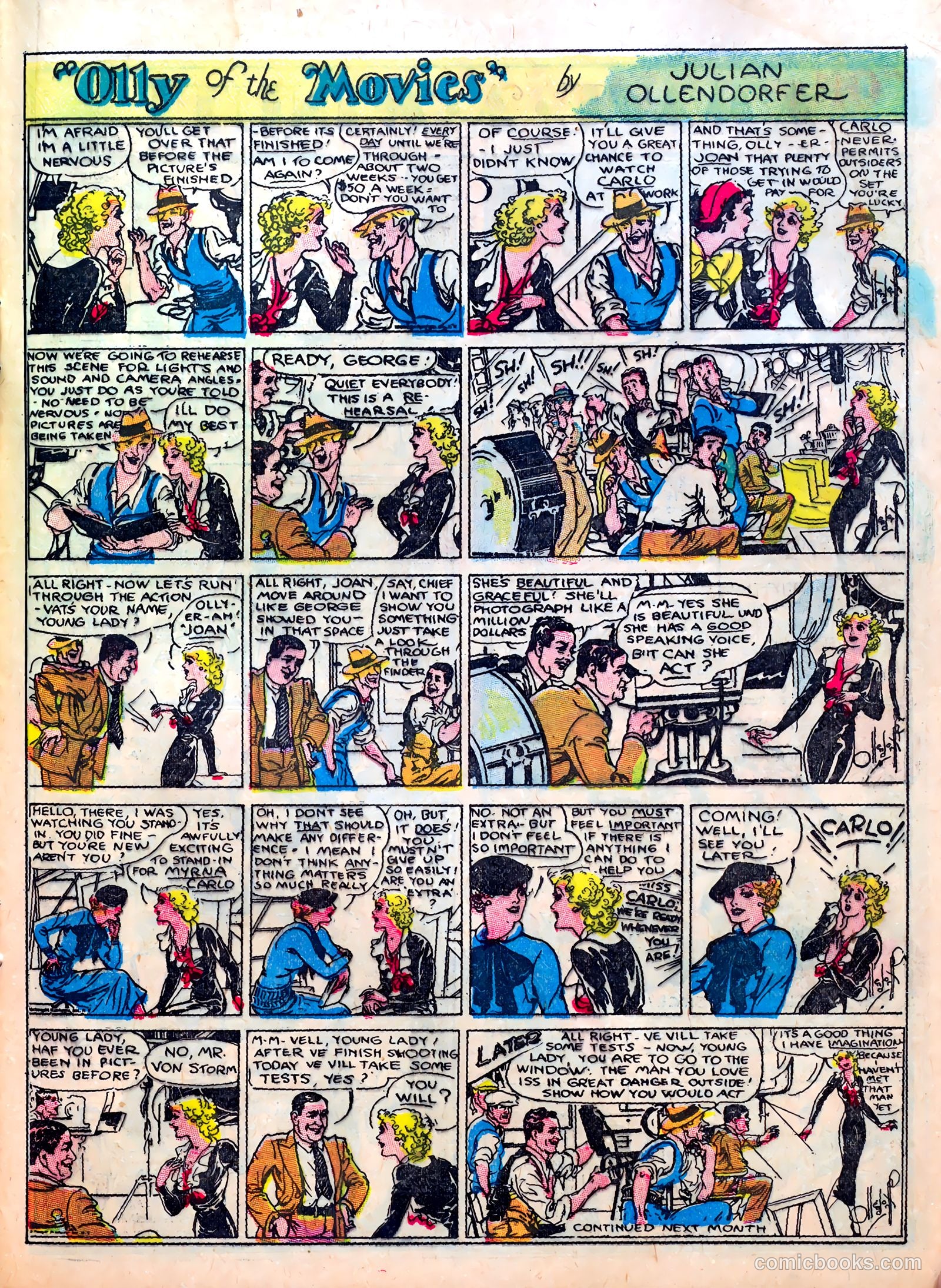 Famous Funnies #8 (1935) — page 21 of 64