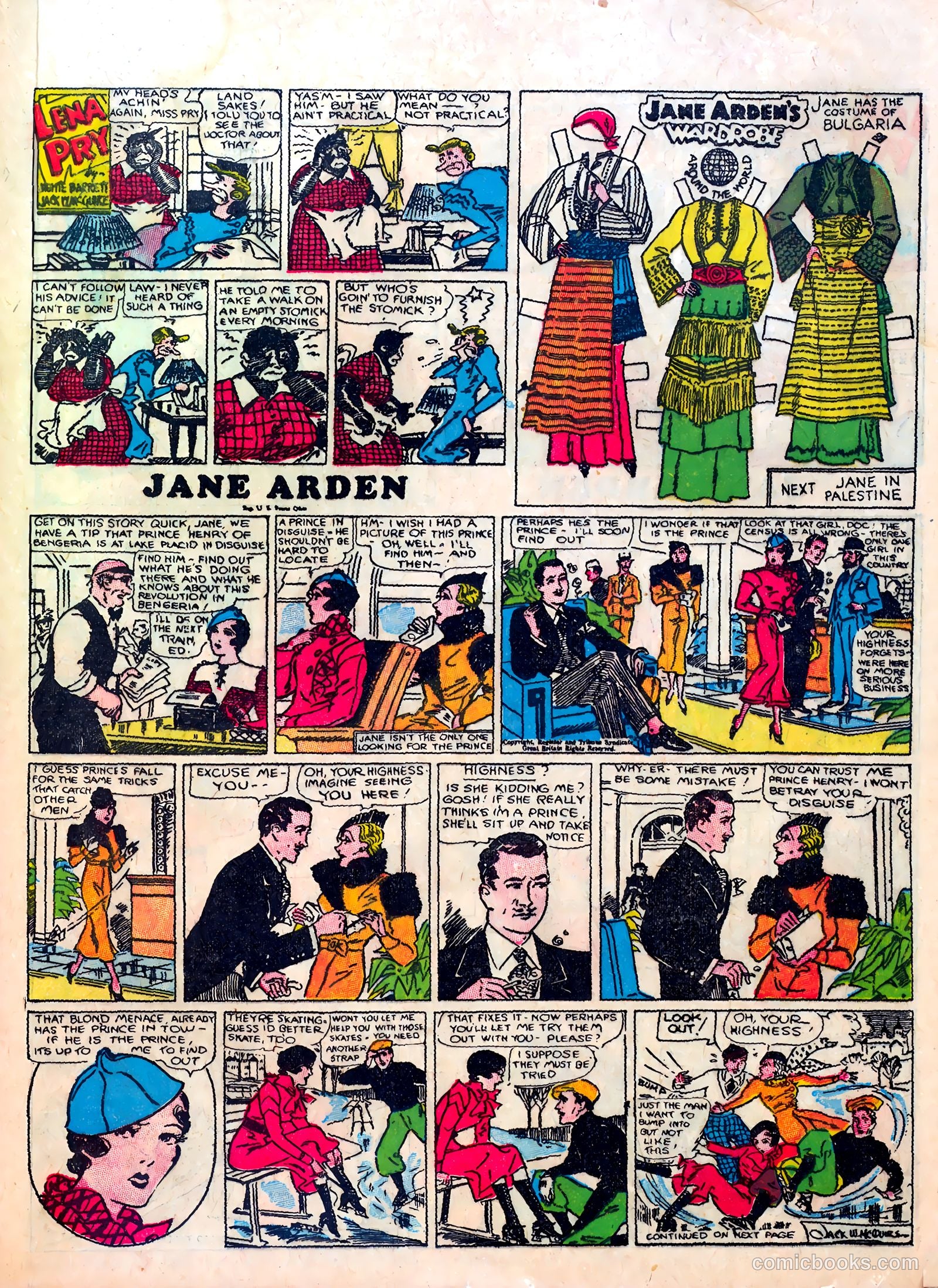 Famous Funnies #8 (1935) — page 35 of 64
