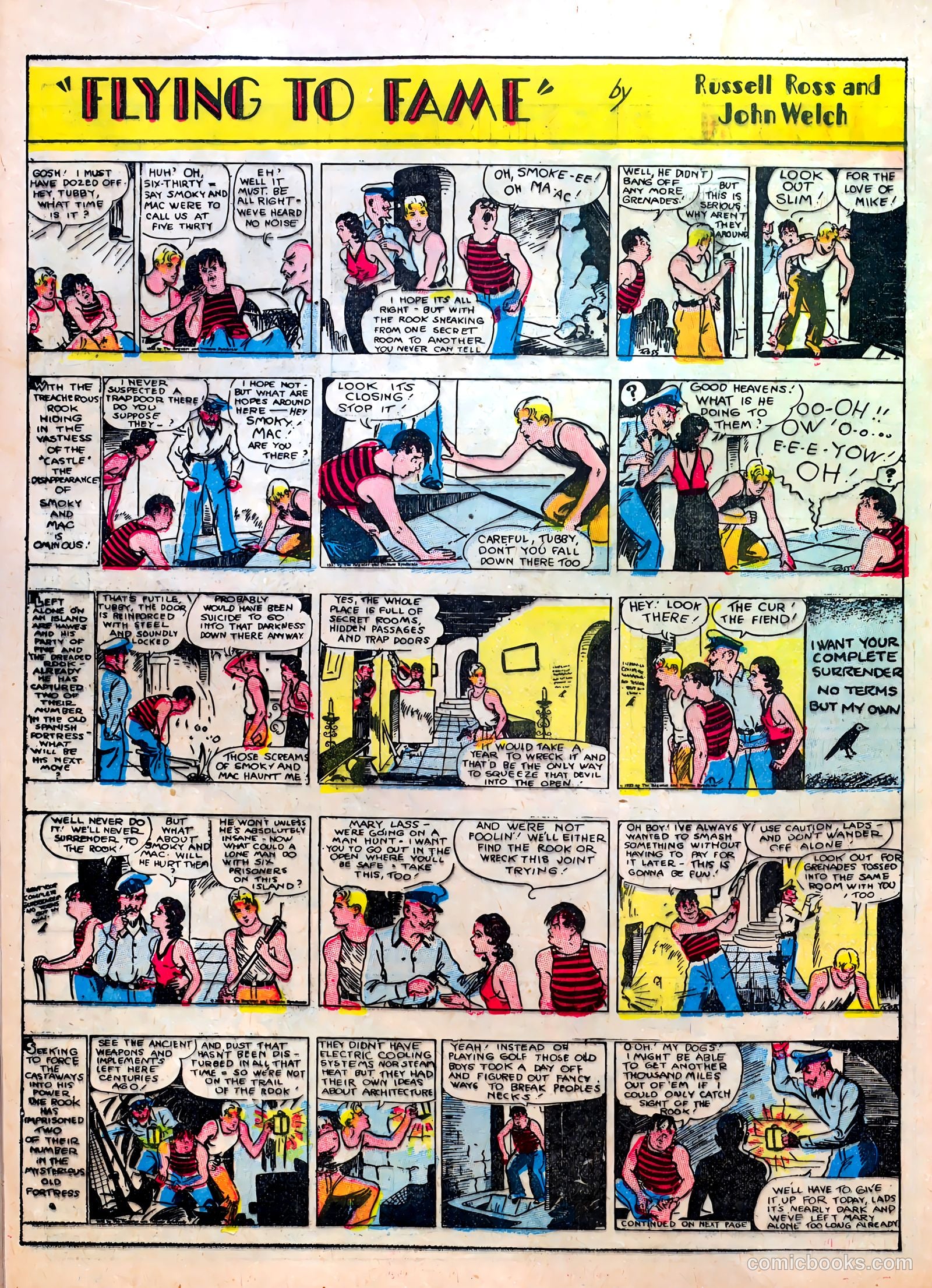 Famous Funnies #8 (1935) — page 40 of 64